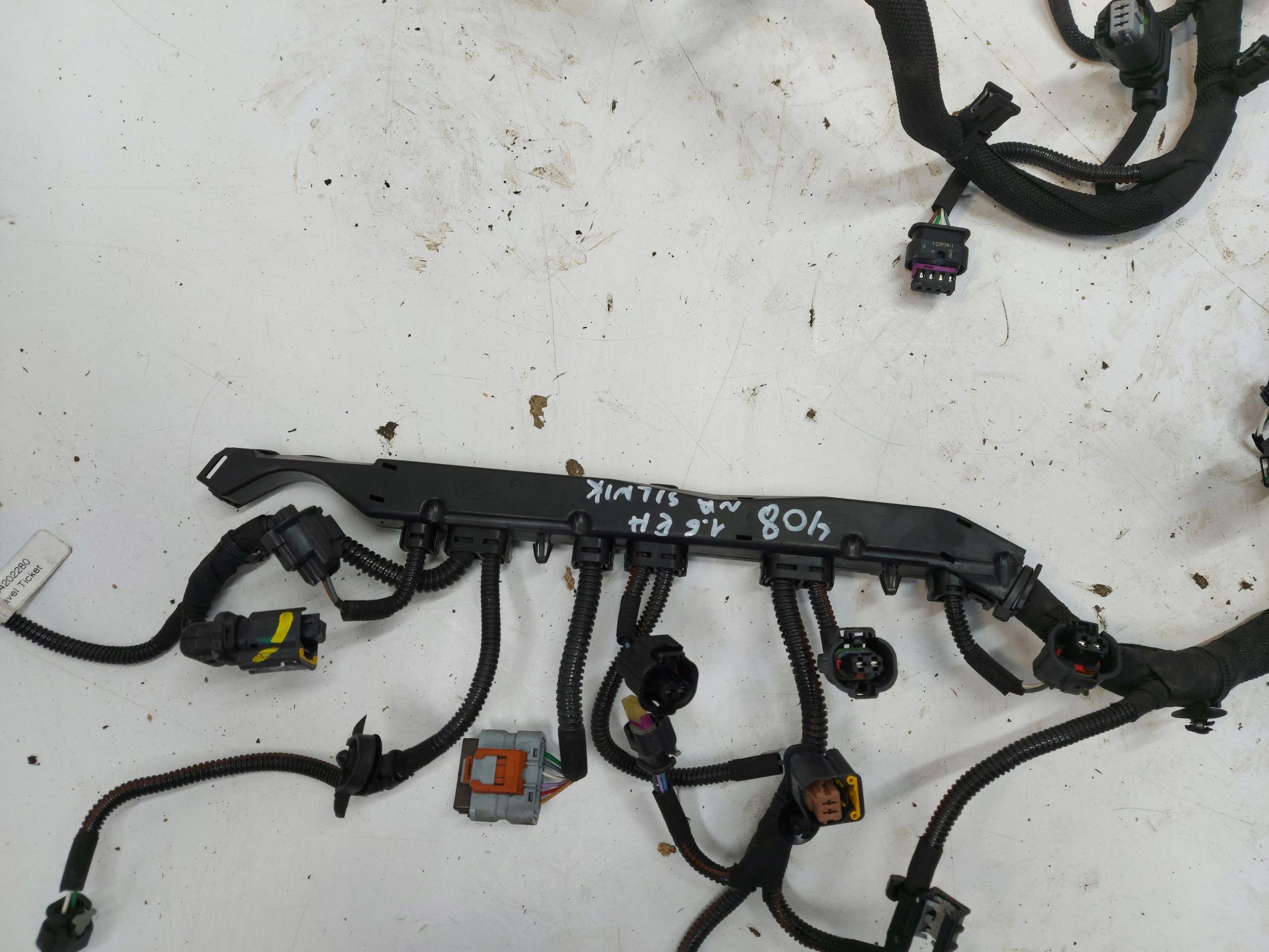Peugeot 408 GT P54 bundle motor wiring 9846624080
