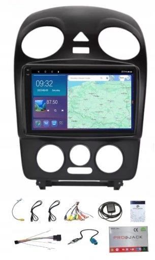 Rádio Navigácia Gps Vw New Beetle 2004-2010 Wifi Carplay Usb 4GB 64GB