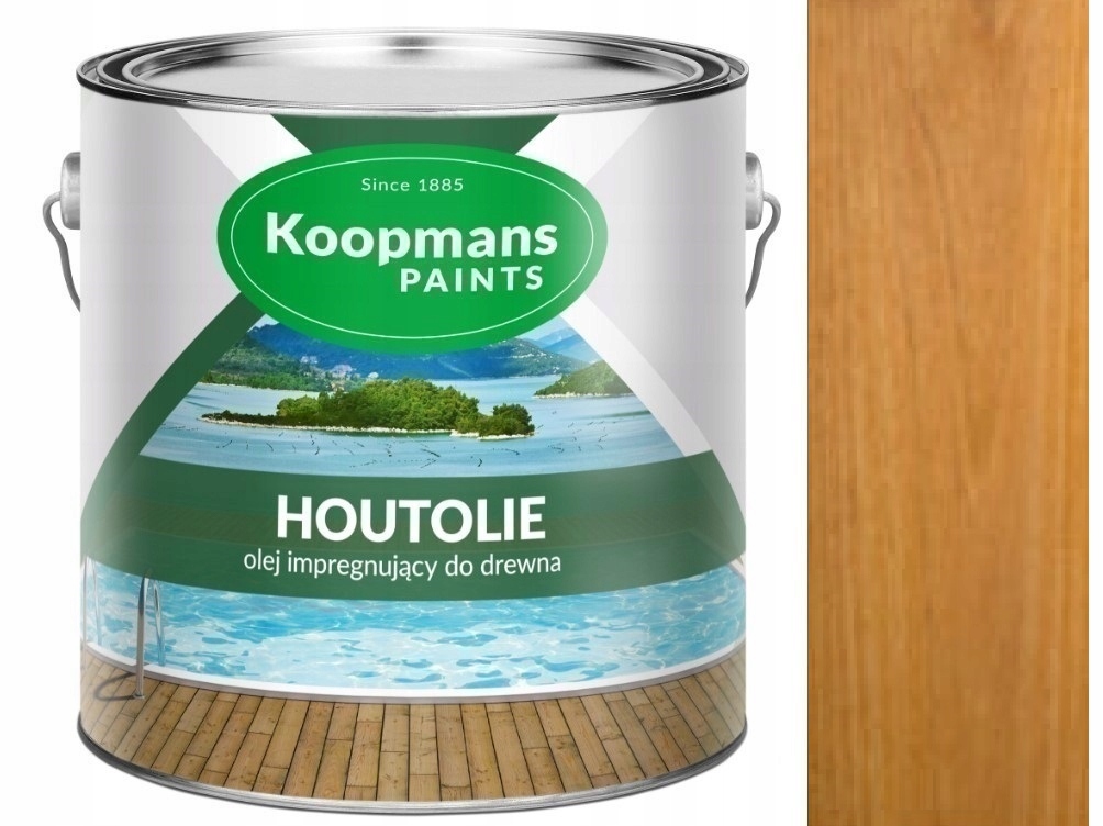 Koopmans Houtolie Uv 5L Impregnačný Olej Na Drevo 112 Dub Portugalský