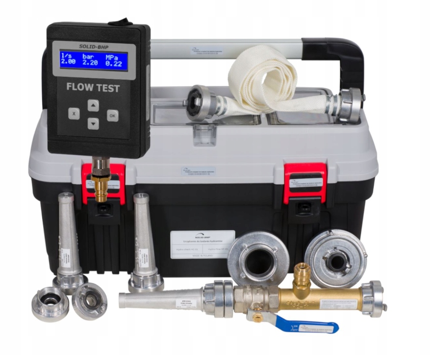 Zařízení pro testování vnitřních hydrantů Hydro-check HC-01 Digital Save