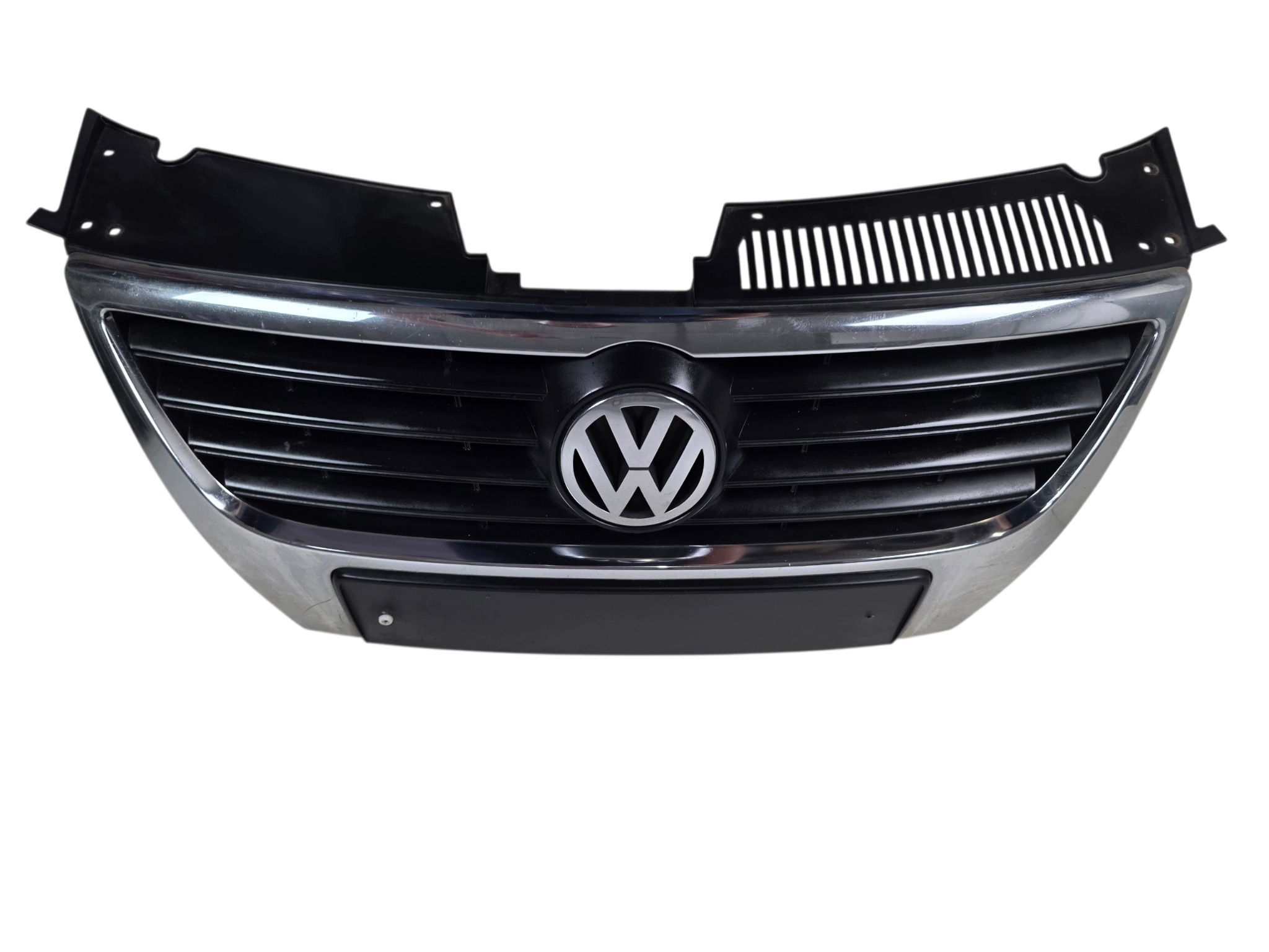 VW PASSAT B6 (2) grille complete grill CHROM OK ORG. 3C0853651
