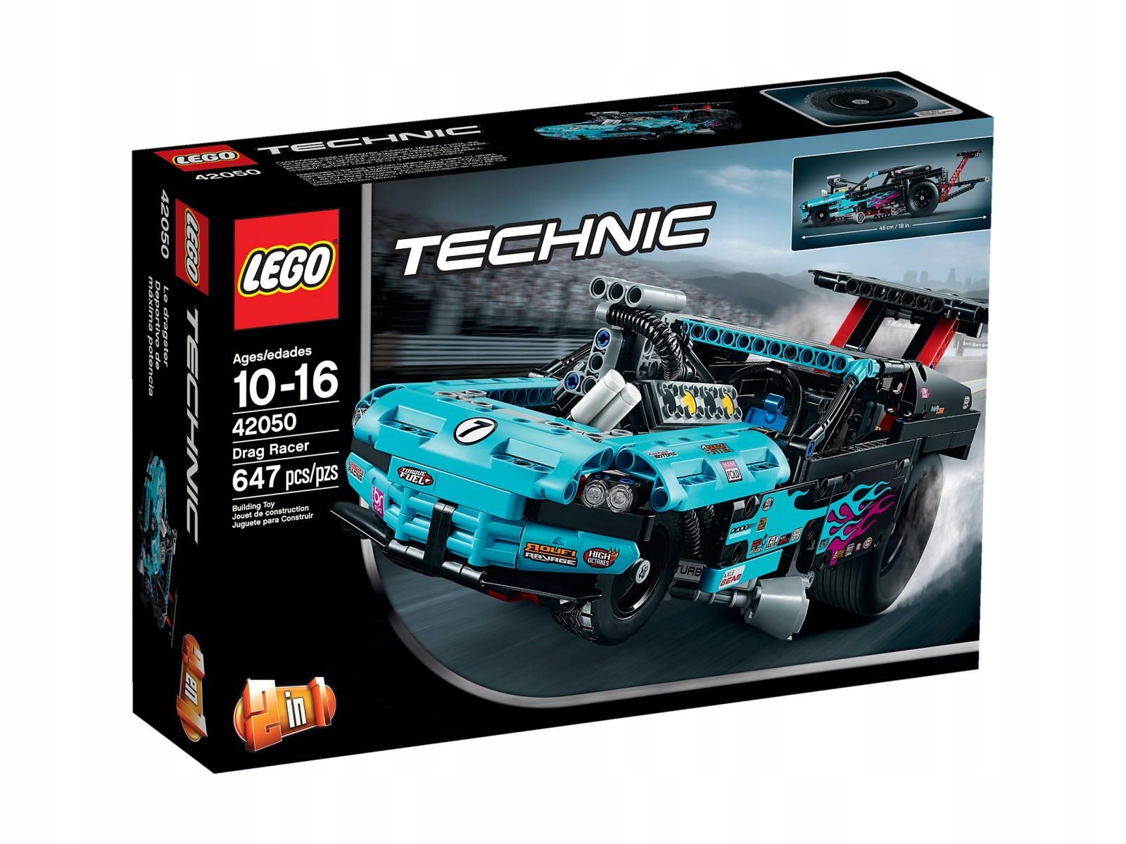 Lego Technic 42050 Dragster Nové