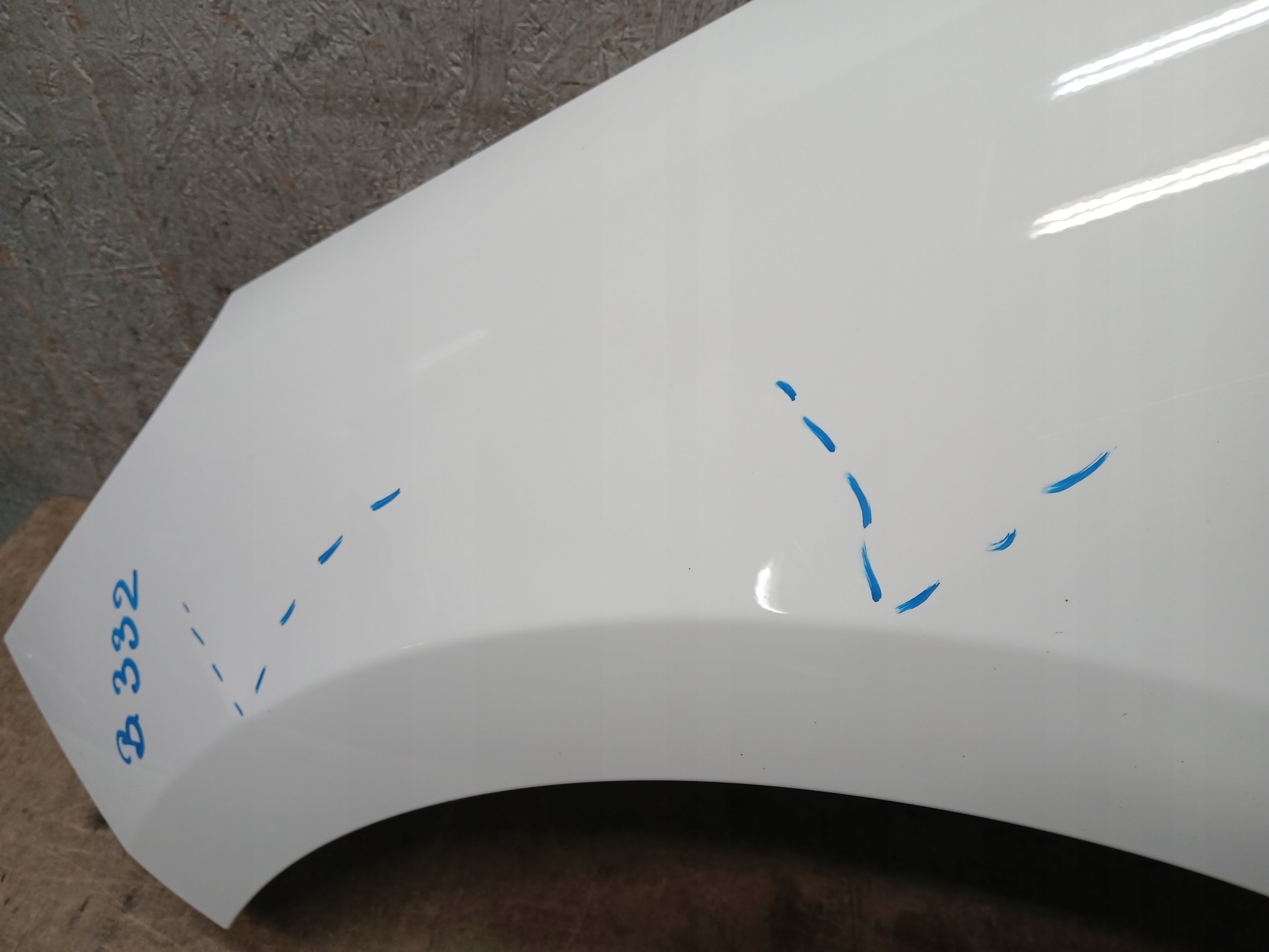 fender front left FORD FIESTA MK8