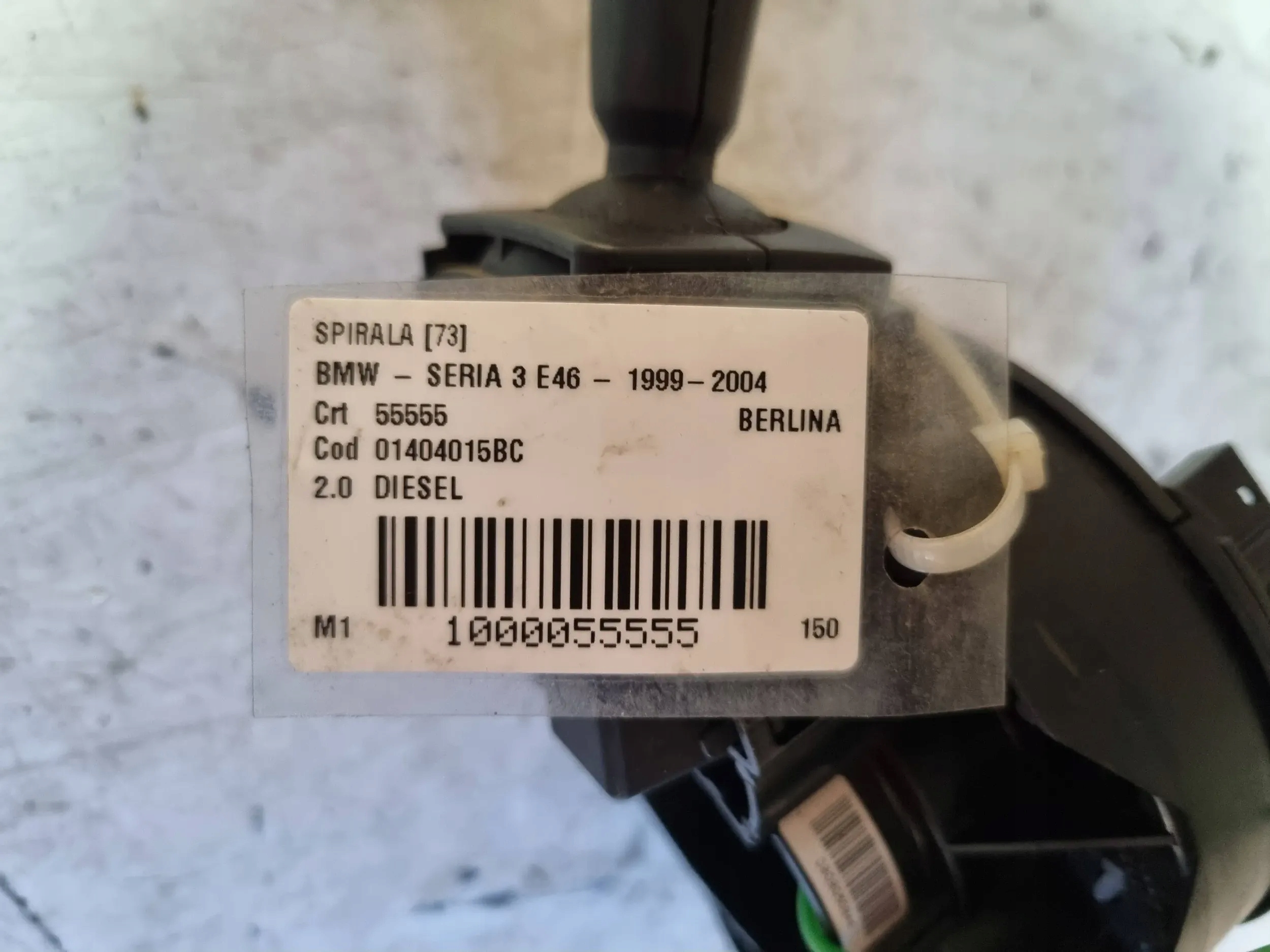 steering wheel levers and controls control ring 8376445 BMW E46 E83 E53