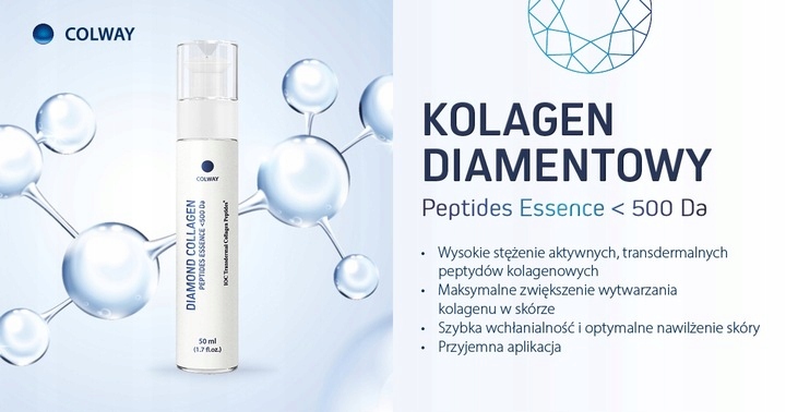 Colway Collagen KOLAGEN DIAMENTOWY ESENCJA PEPTYD Marka Colway
