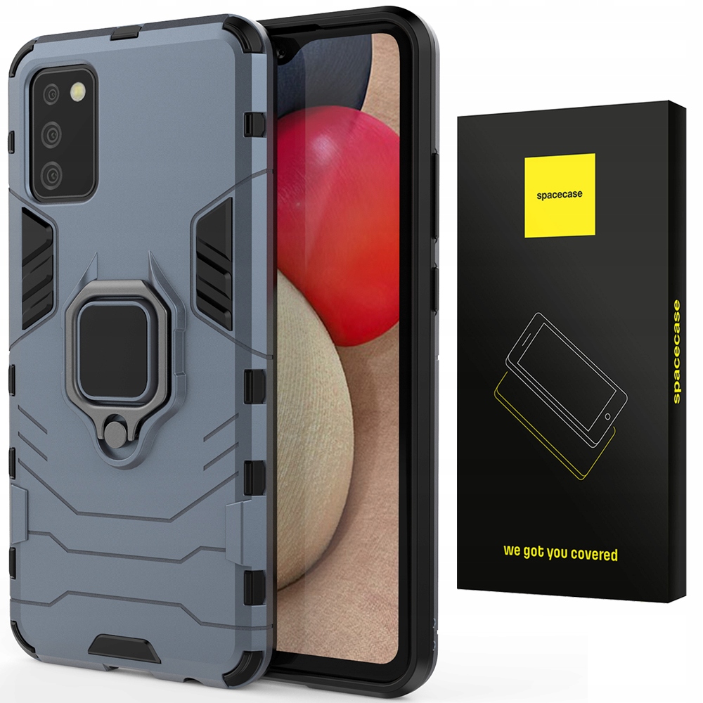 

Etui Do Galaxy A02S Spacecase X-ring Pancerne