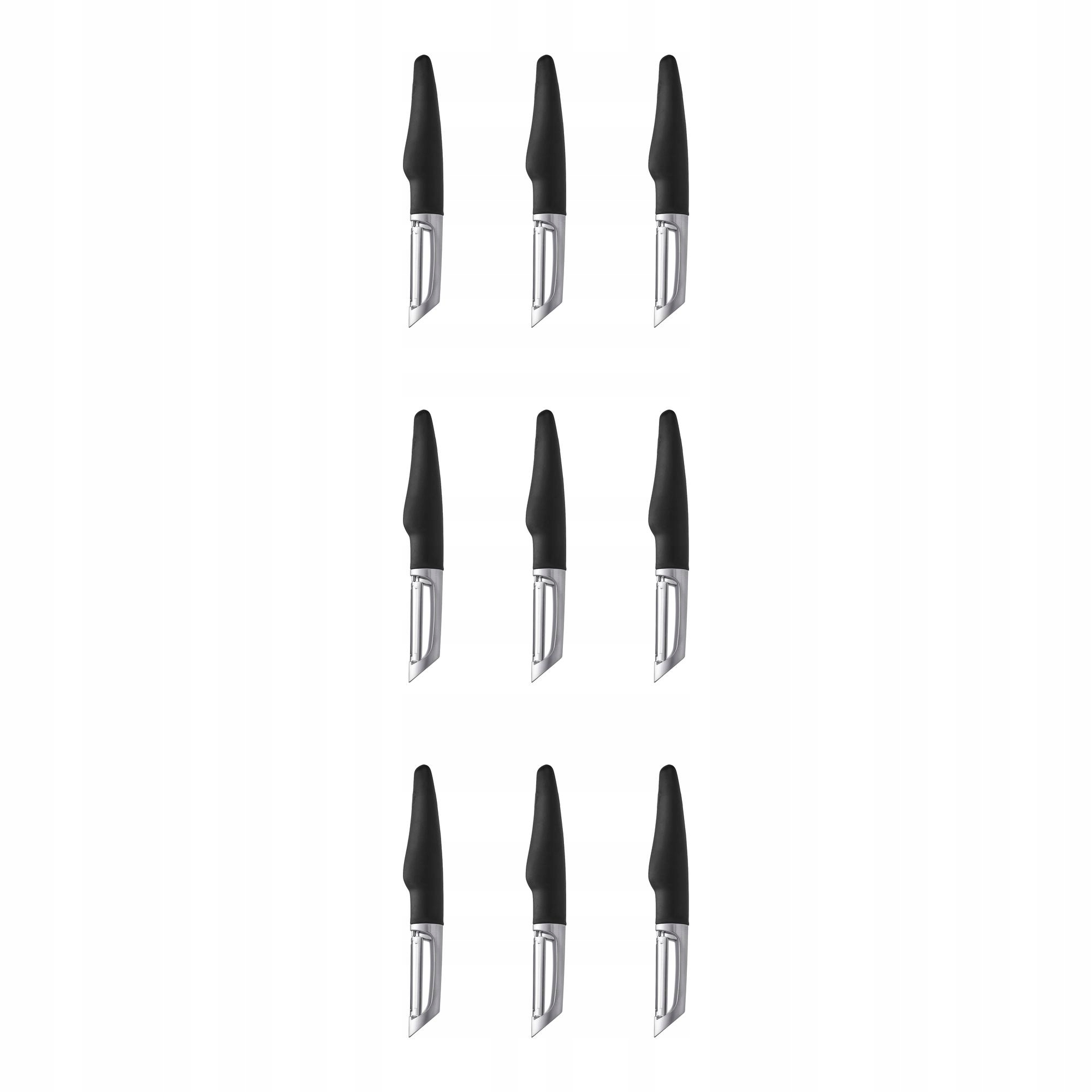 9 ks Škrabka na brambory Ikea 365+ Vardefull černá