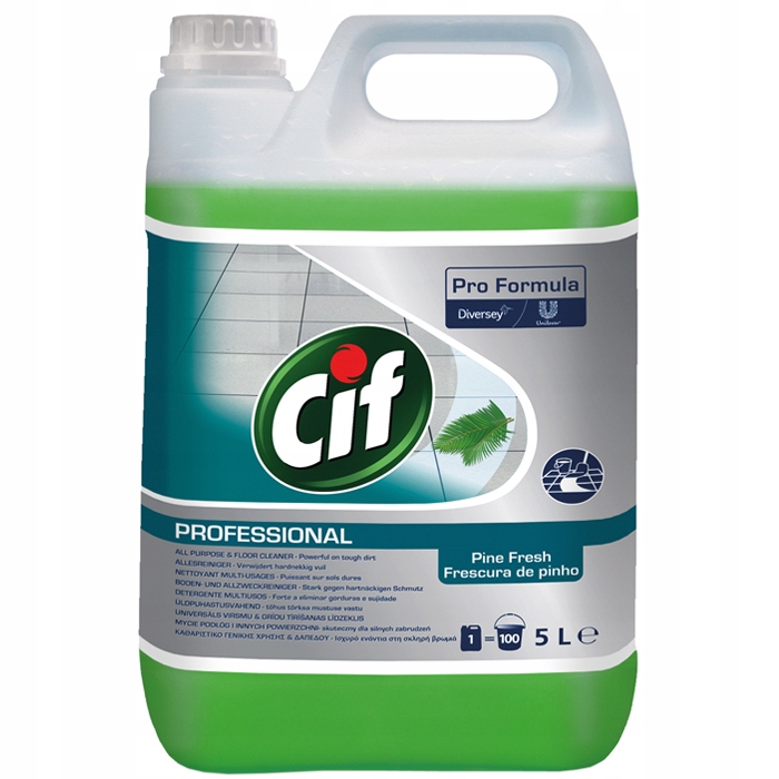 Cif Pine Fresh uniwersalny płyn do mycia czyszczenia podłóg koncentrat 5l