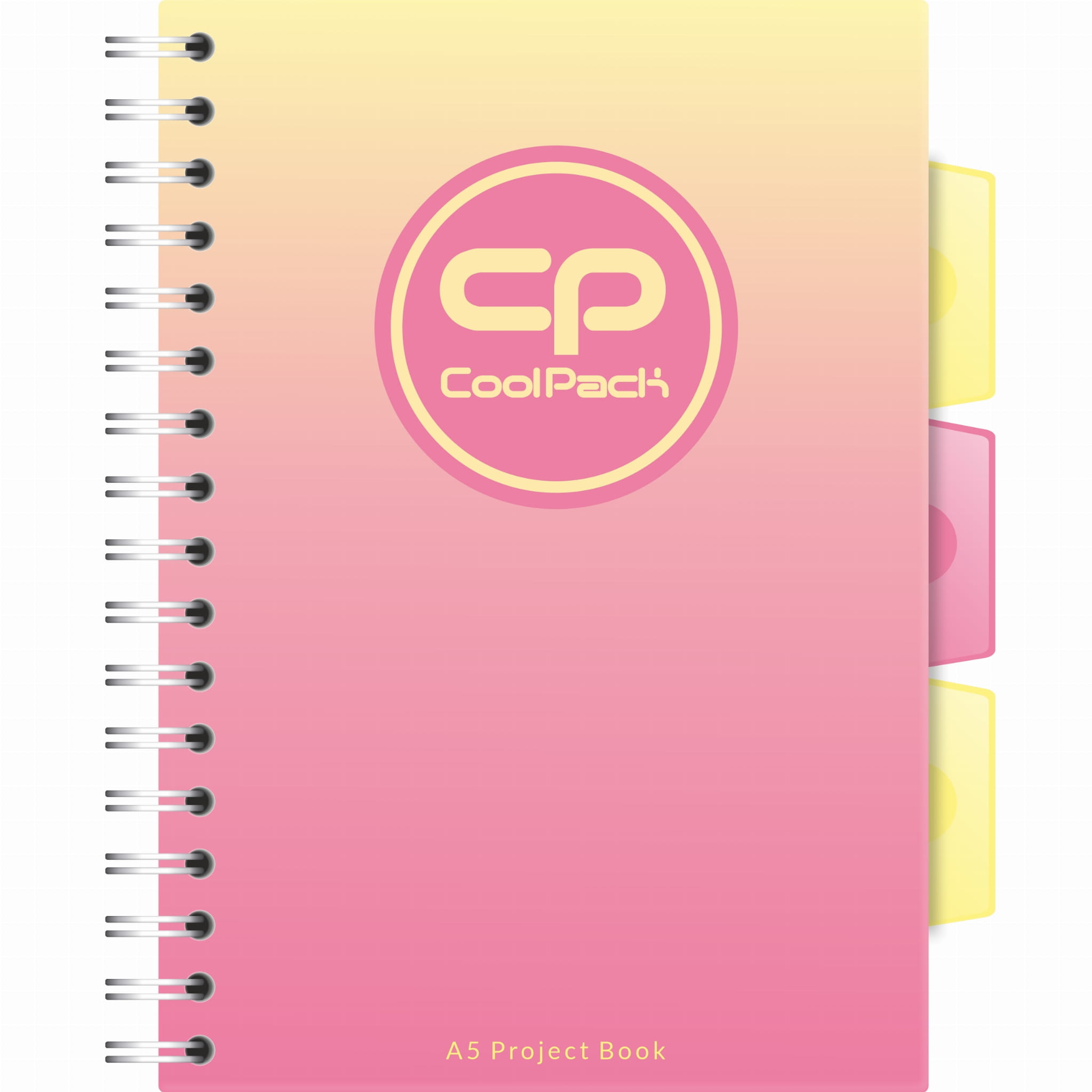 

Coolpack Gradient Kołozeszyt A5 Peach 100k kratka