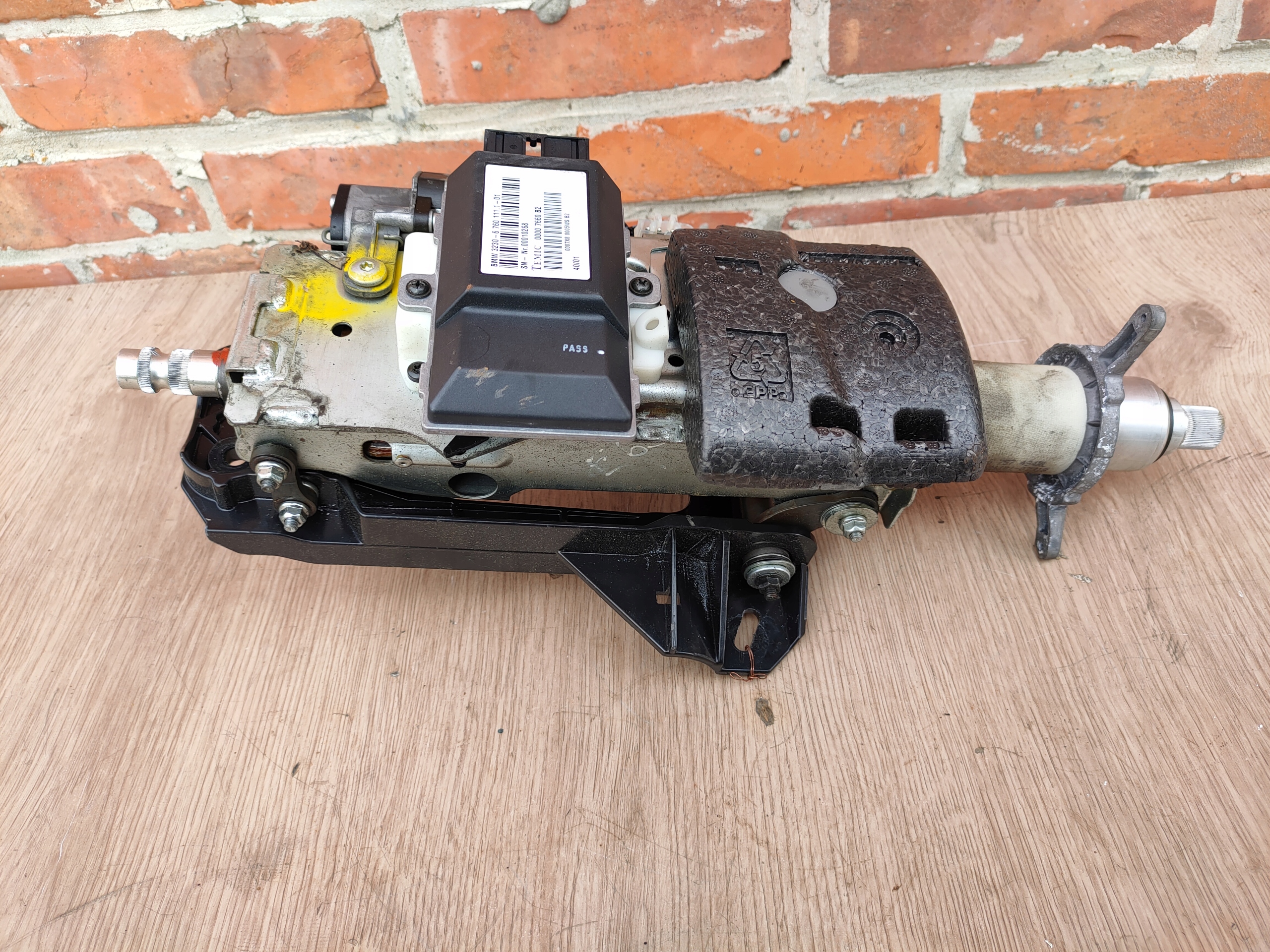 BMW E65 E66 рулевая колонка