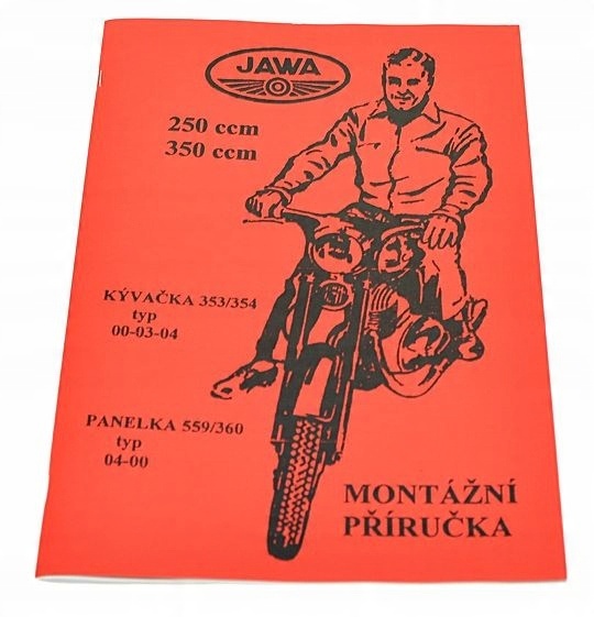 

Książka napraw serwisowa Jawa 250 353 350 354