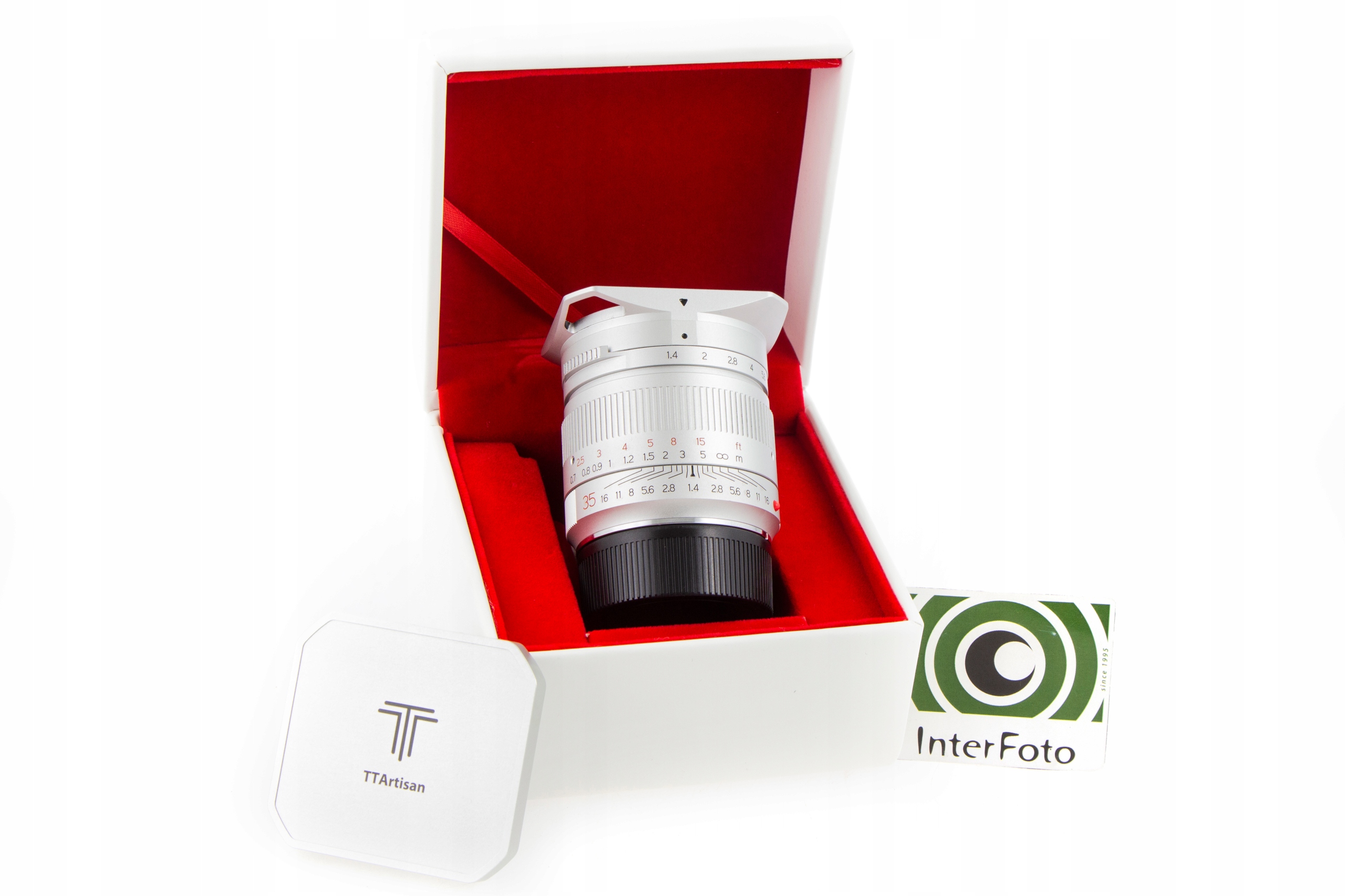 TTArtisan 35 mm F1.4 Leica M Stříbrný