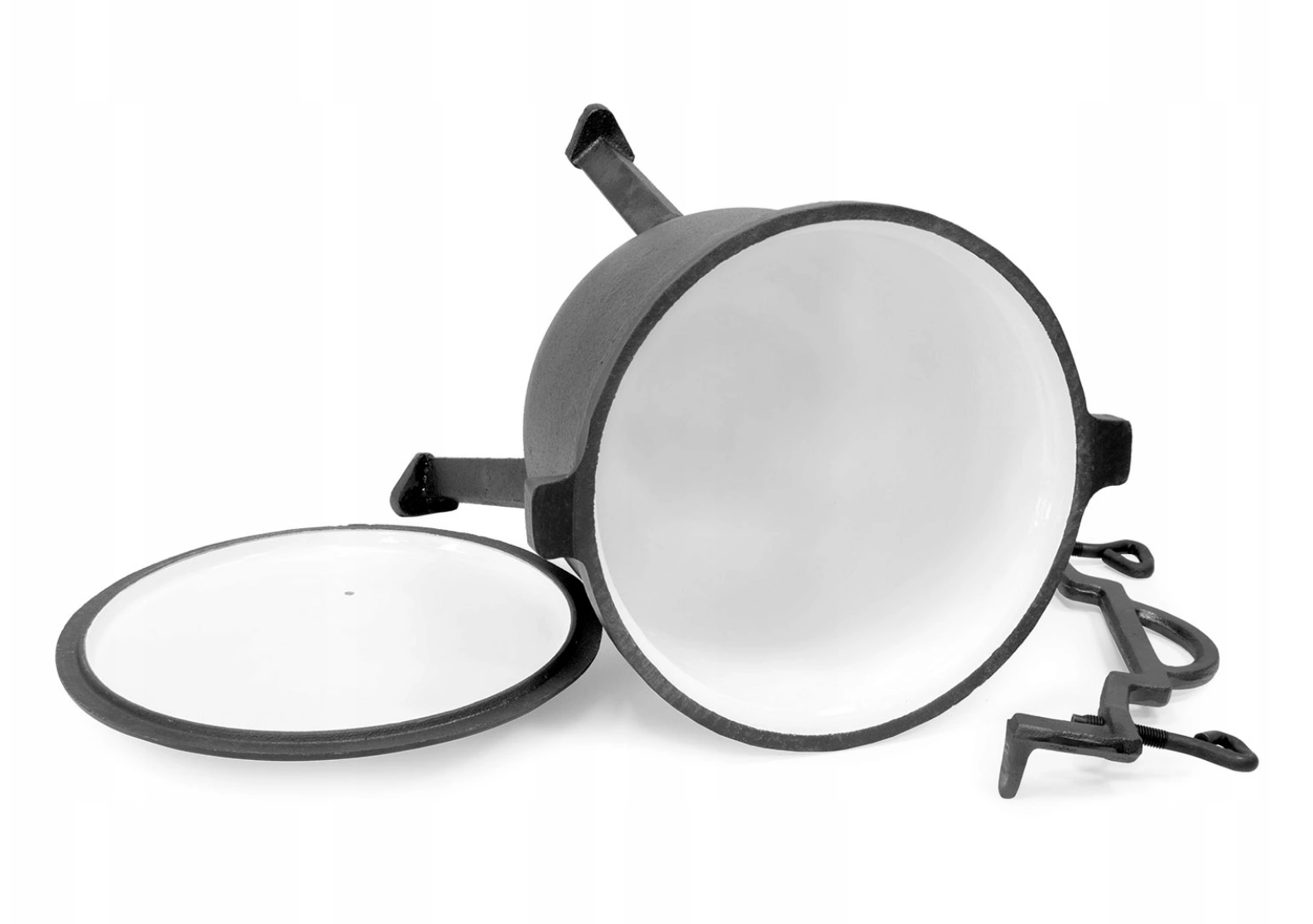 KOCIOŁEK ŻELIWNY EMALIOWANY 8L PIECZONKI PRAŻONE DUSZONKI GRATIS ŁYŻKA Informacje dodatkowe powłoka emaliowana