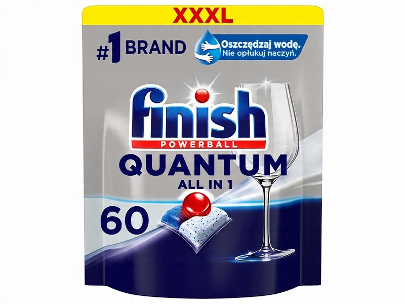 

Kapsułki do zmywarek Finish Powerball Quantum
