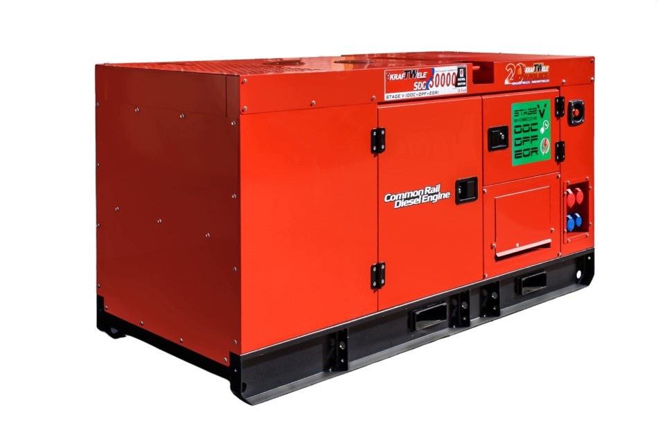 Elektrický generátor Kraftwele SDG30000 Silent Stage V