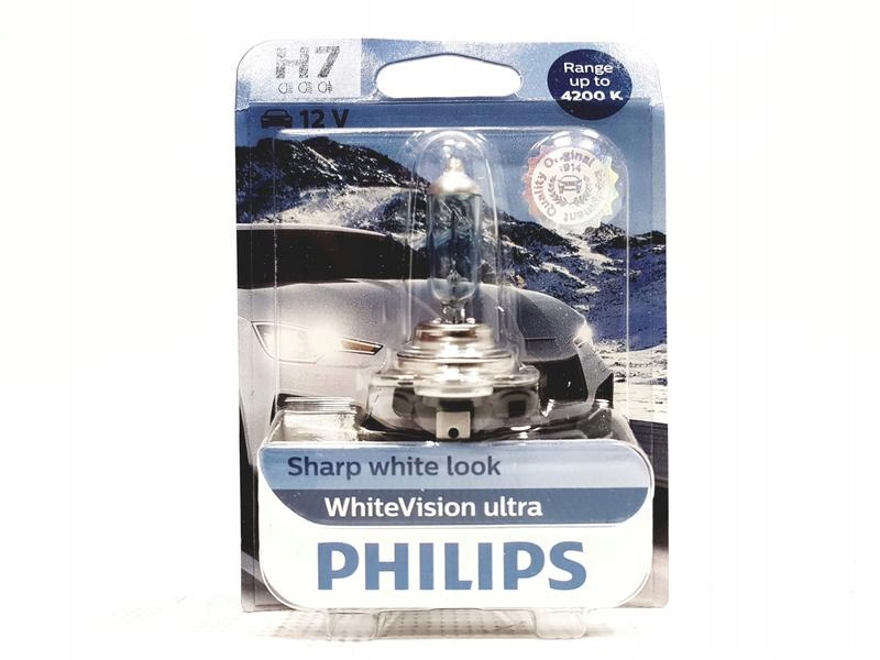 

Philips White Vision Ultra +60% H7 12V 55W