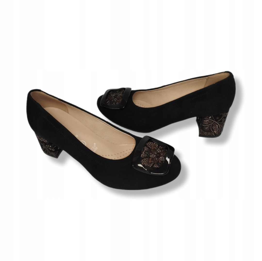 Čelovka Elegance pohodlí kůže Bioeco Arka 6821 černá vel.37