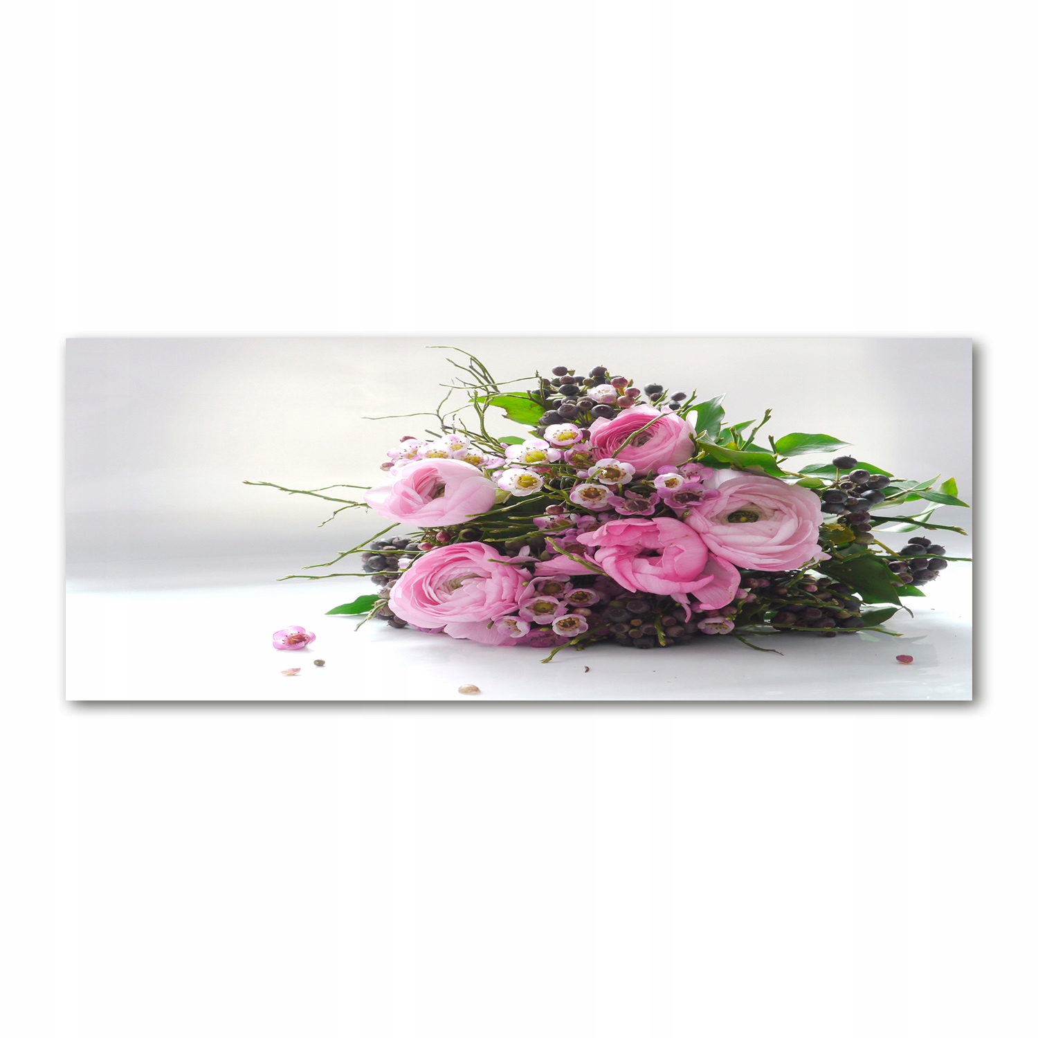 

Foto obraz akryl nowoczesny Bukiet róż 125x50 cm