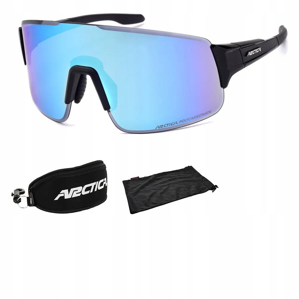 Arctica S357 Zrcadlové sluneční brýle s velkým Zorným Polem