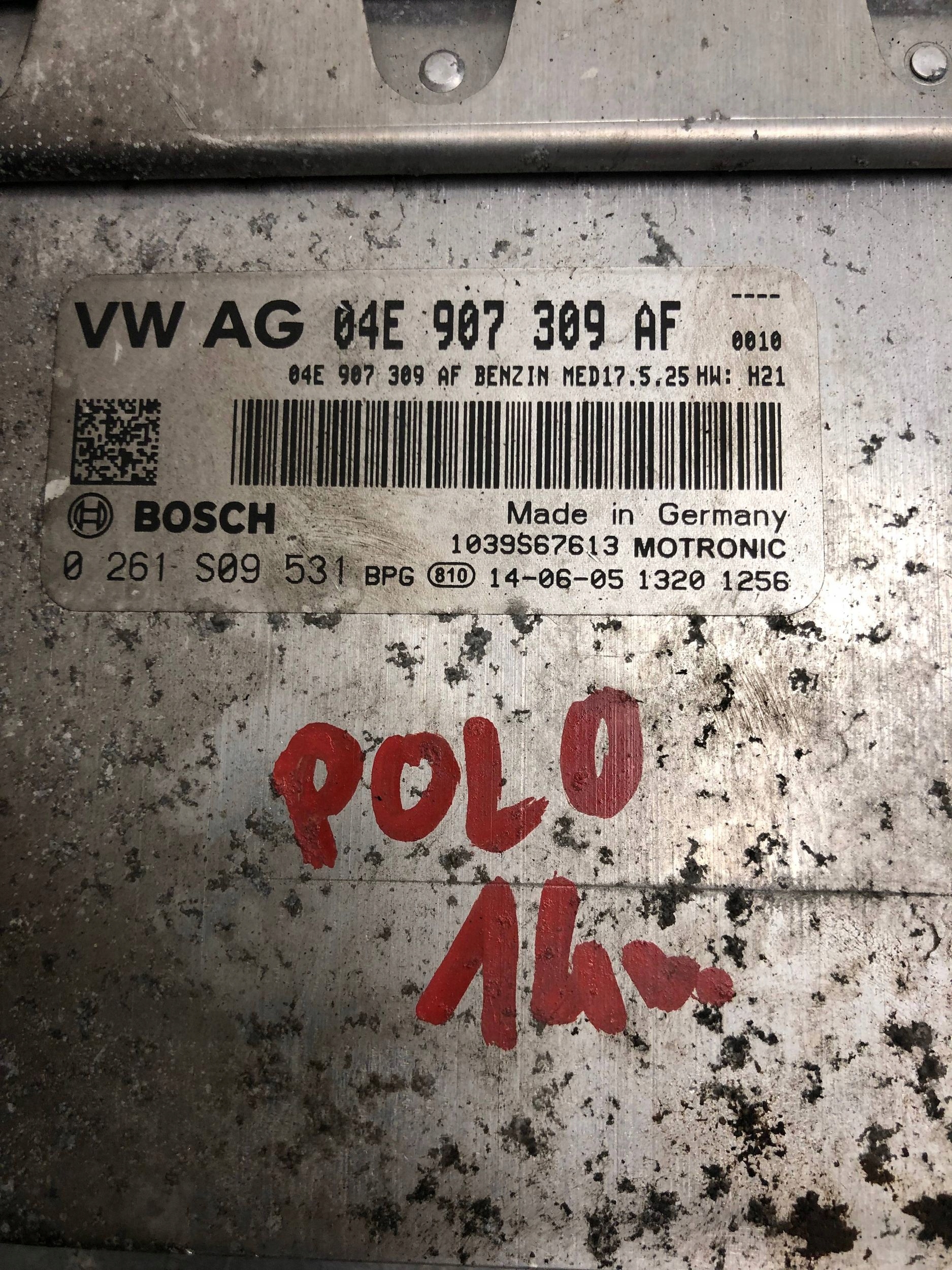 computer Motore 1.2 TSI VW POLO V 6R 04E907309AF