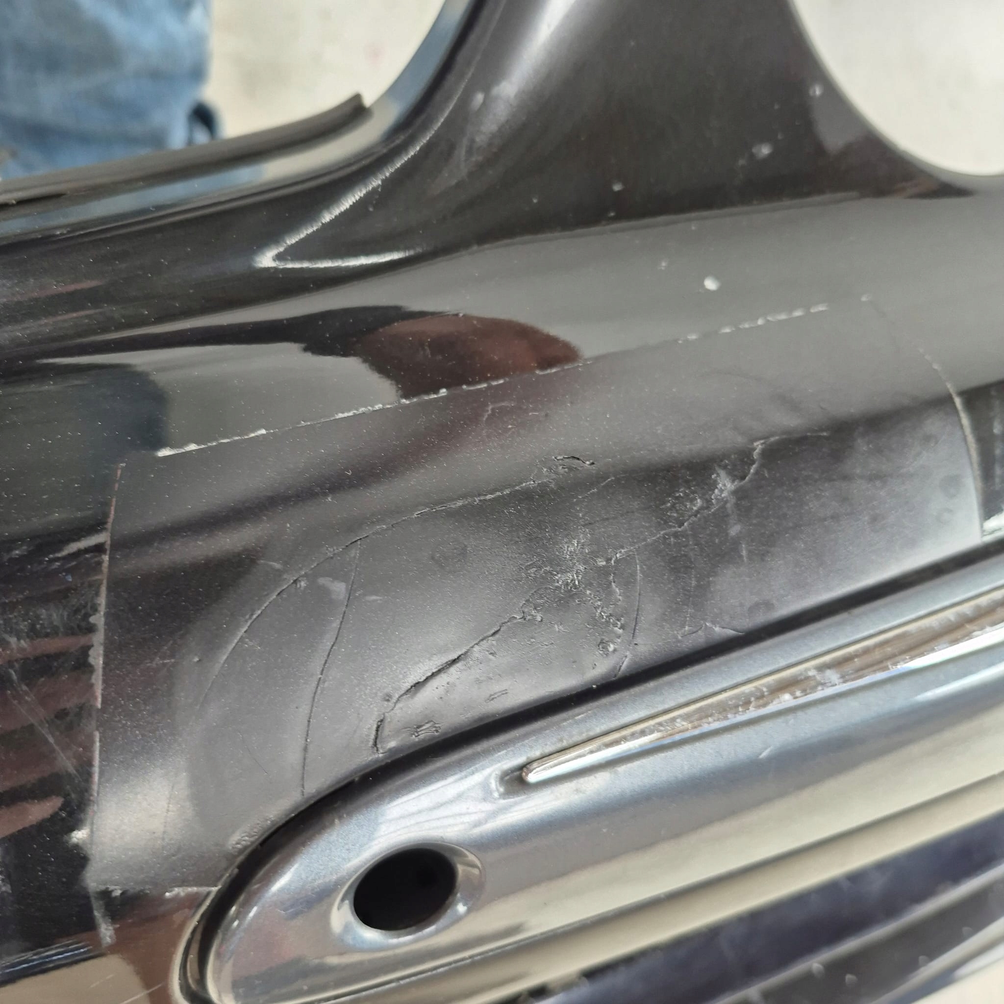MERCEDES E-KLASA W211 AVANTGARDE 02- bumper front SPR PDC
