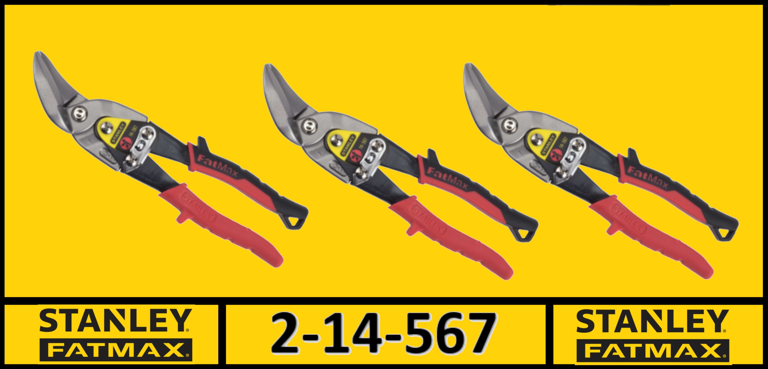 STANLEY FATMAX NOŻYCE DO BLACHY LEWE 2-14-567 Maksymalna grubość cięcia 1.2 mm