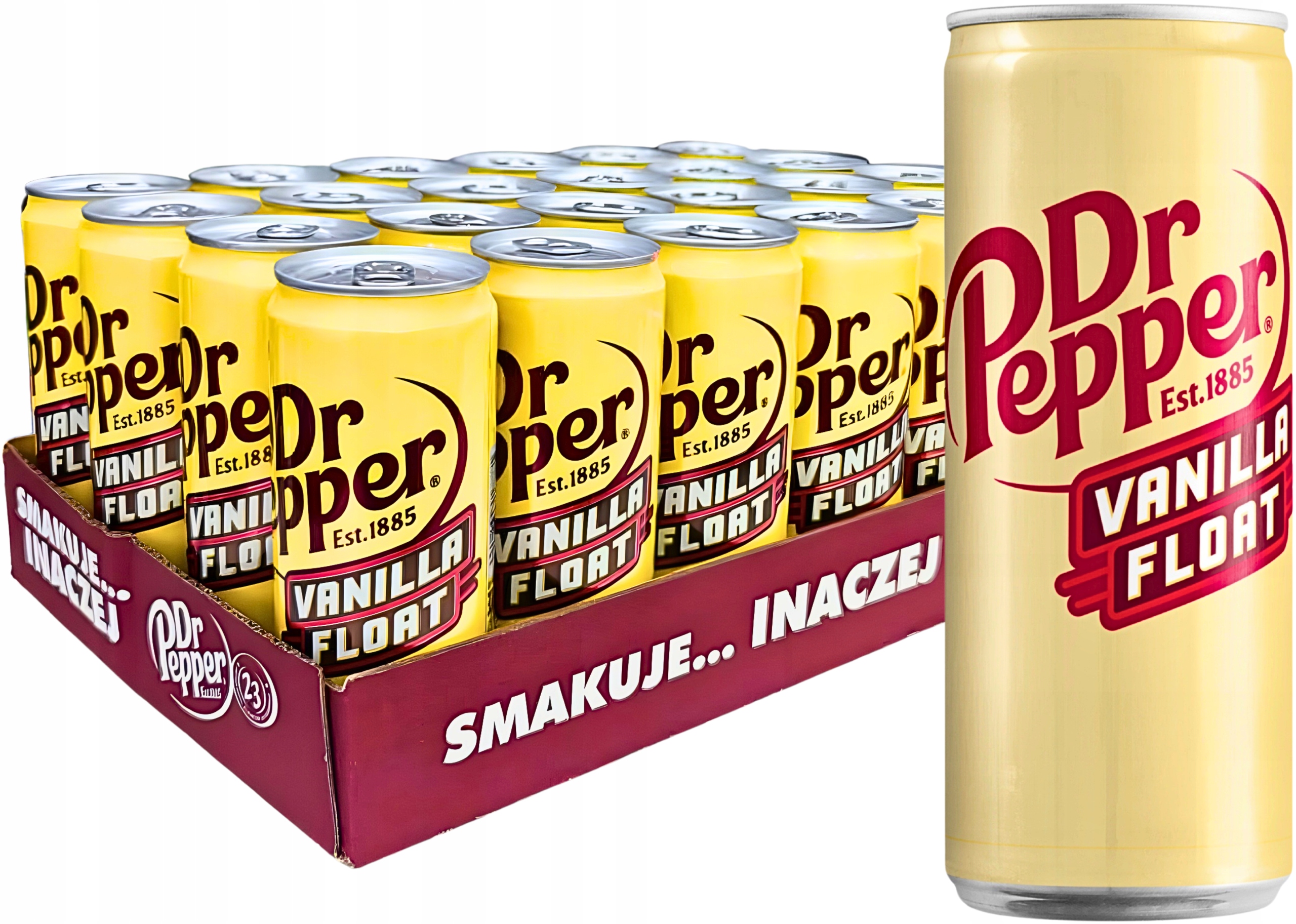 Levně Dr.Pepper Vanilla Float Pl 24×330 ml