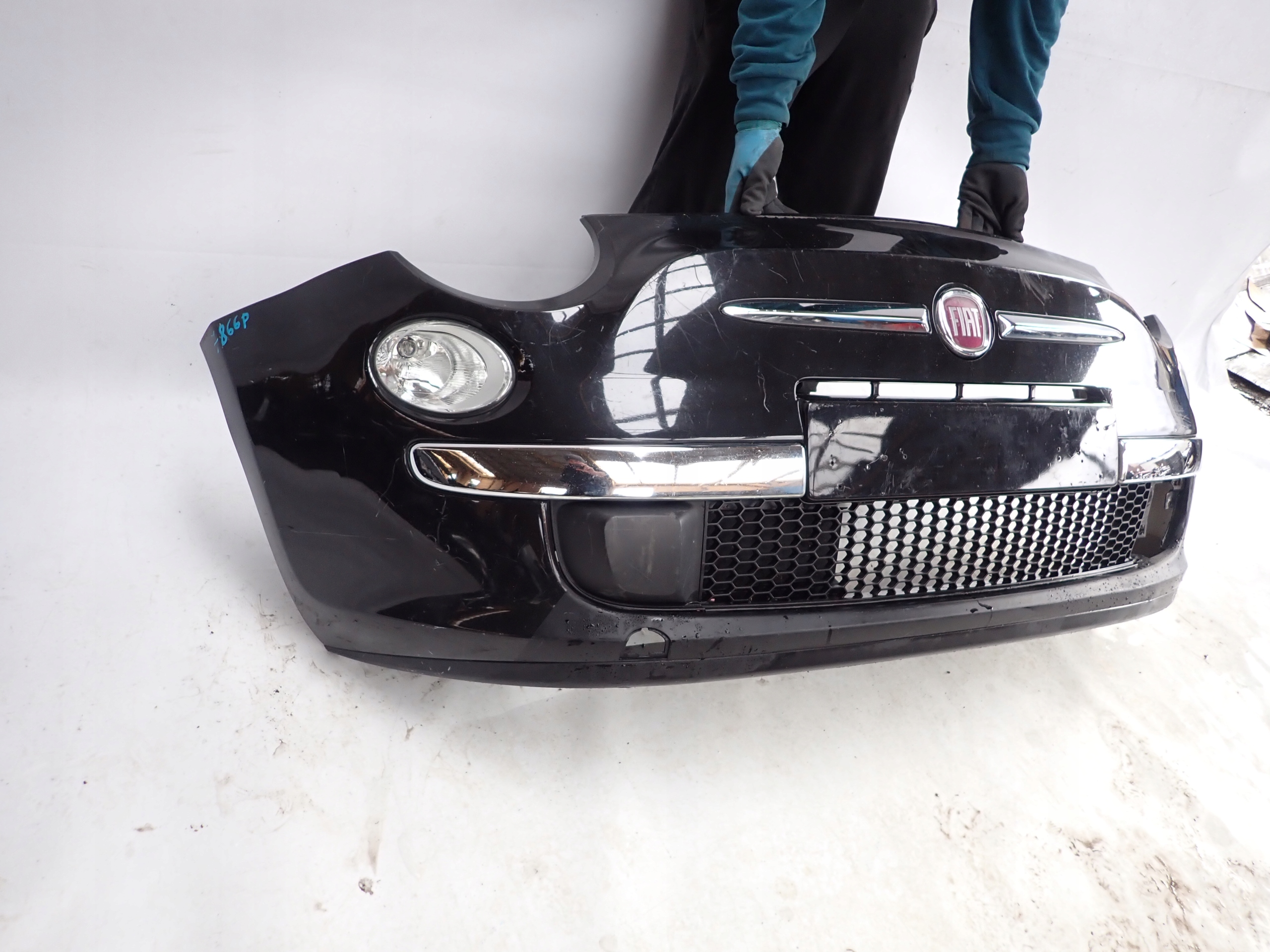 FIAT 500 07-15 bumper front front 735426888