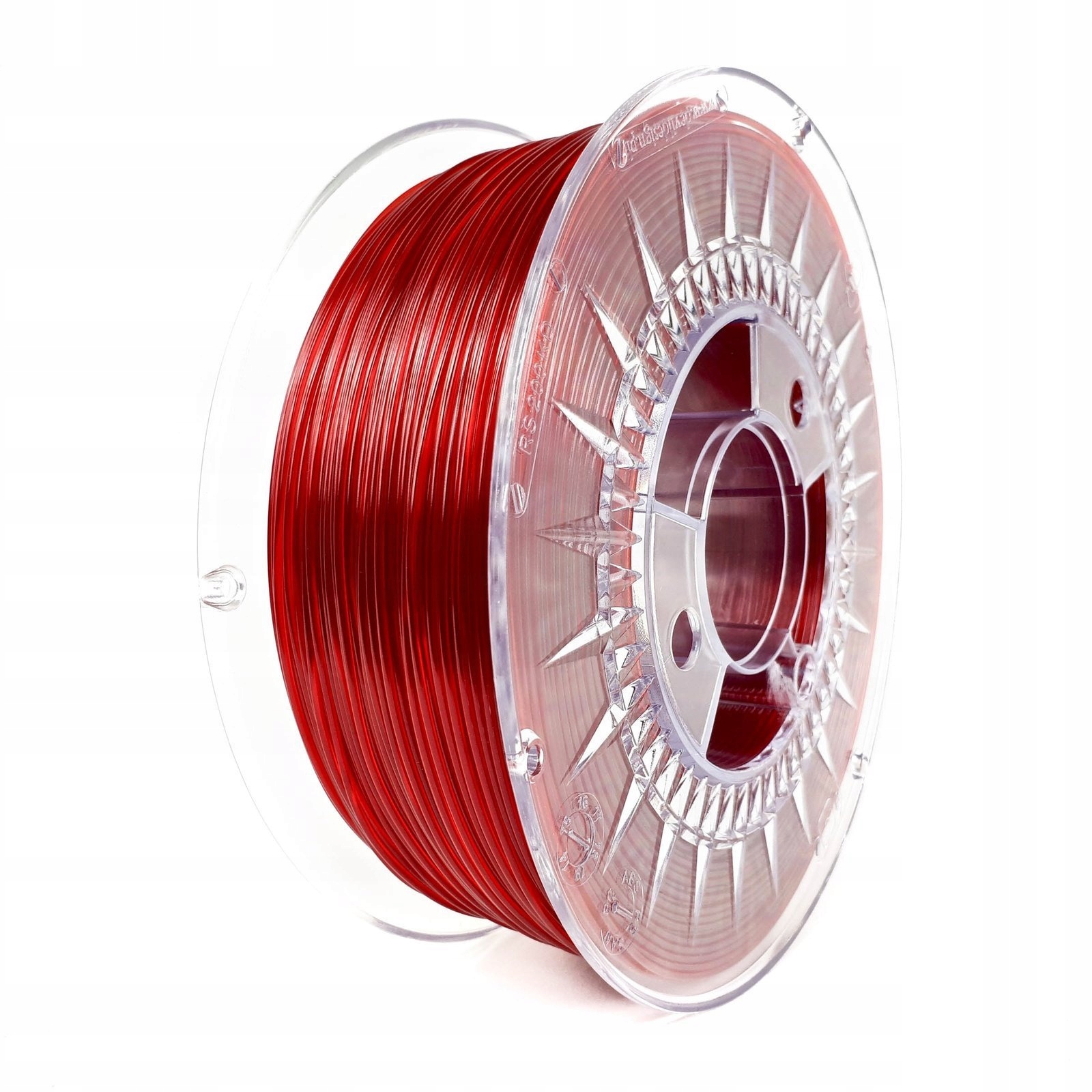 

Devil Design Pet-g 1.75mm 1kg Ruby Red Transparent