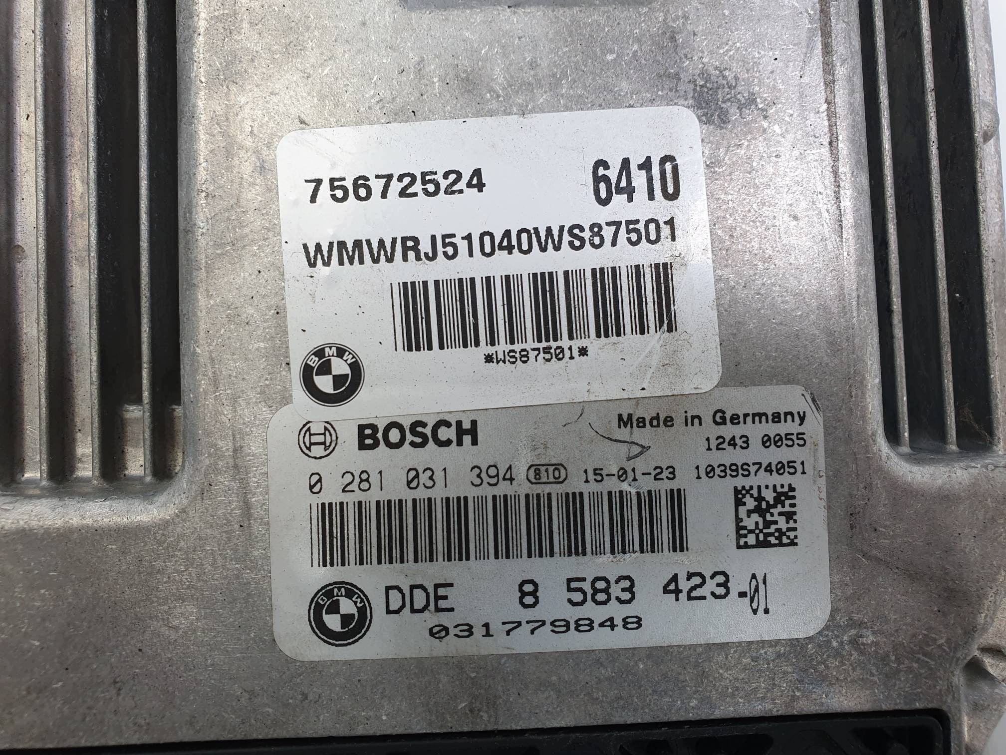 computer des motors ECU 8583423 MINI COOPER PACEMAN R61