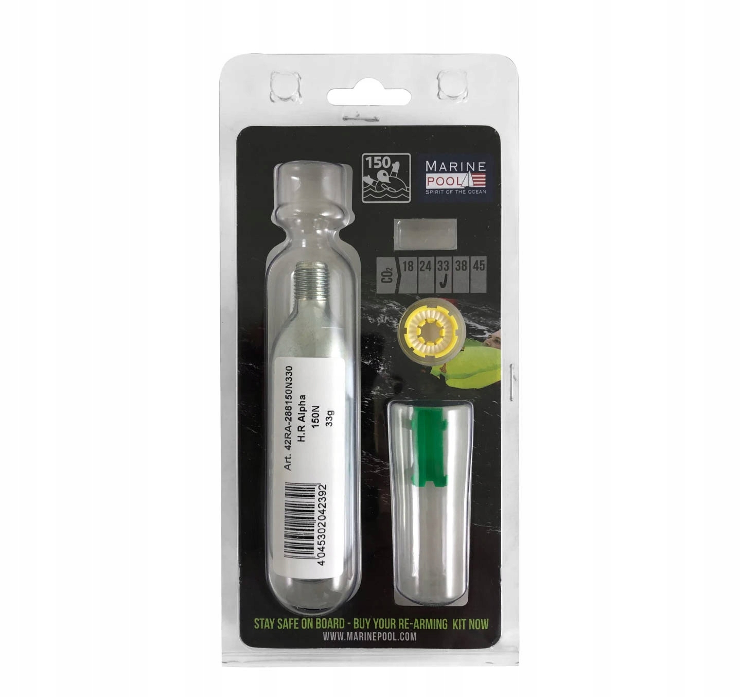 Zapasowy Nabój Do Kamizelek Ratunkowych 150N