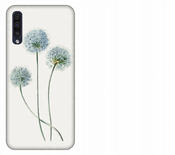 

Etui pokrowiec Samsung Galaxy A50 Kwiat niebieski