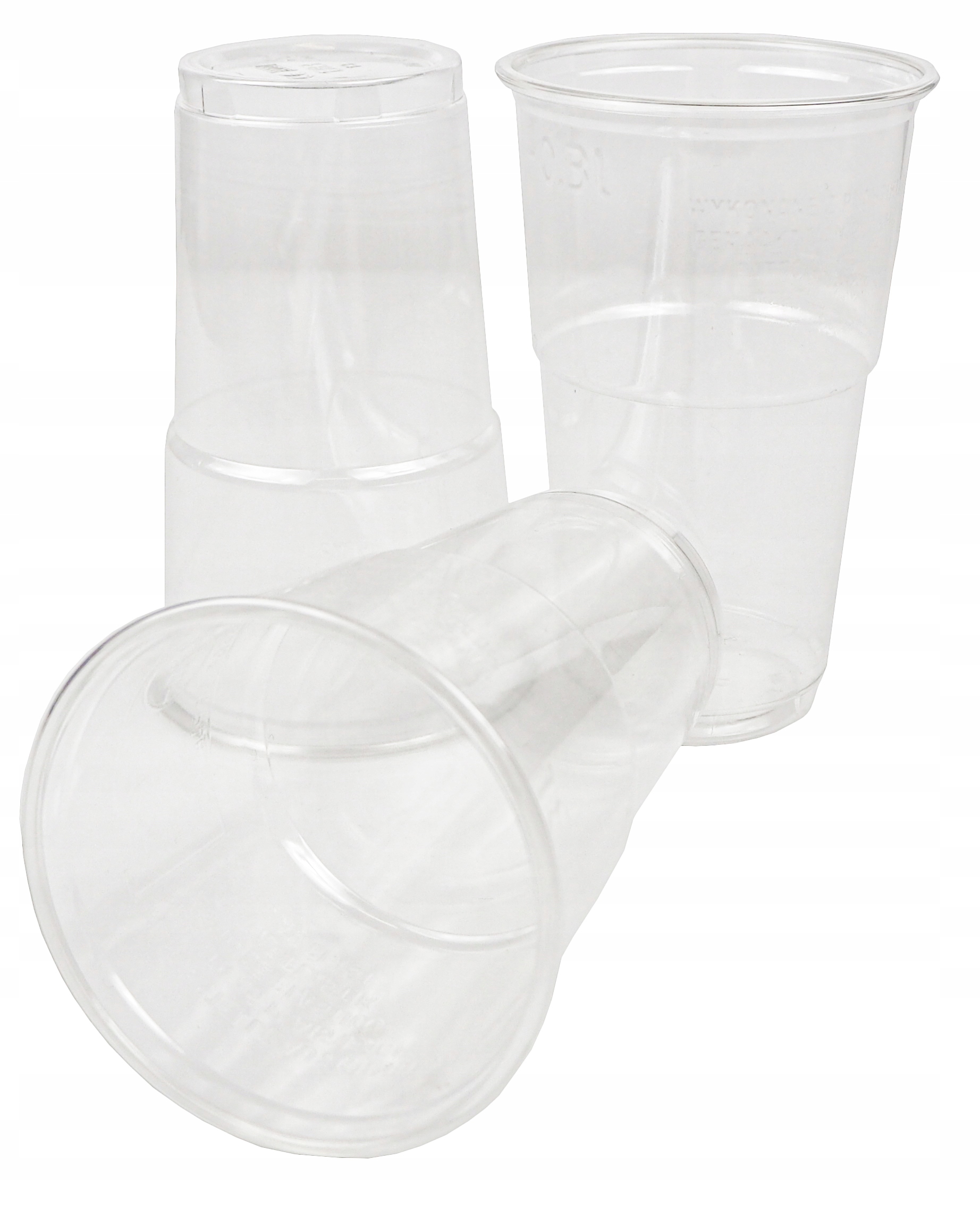 

Kubek kubki plastikowy Shake Pet 300ml 50szt. 78mm