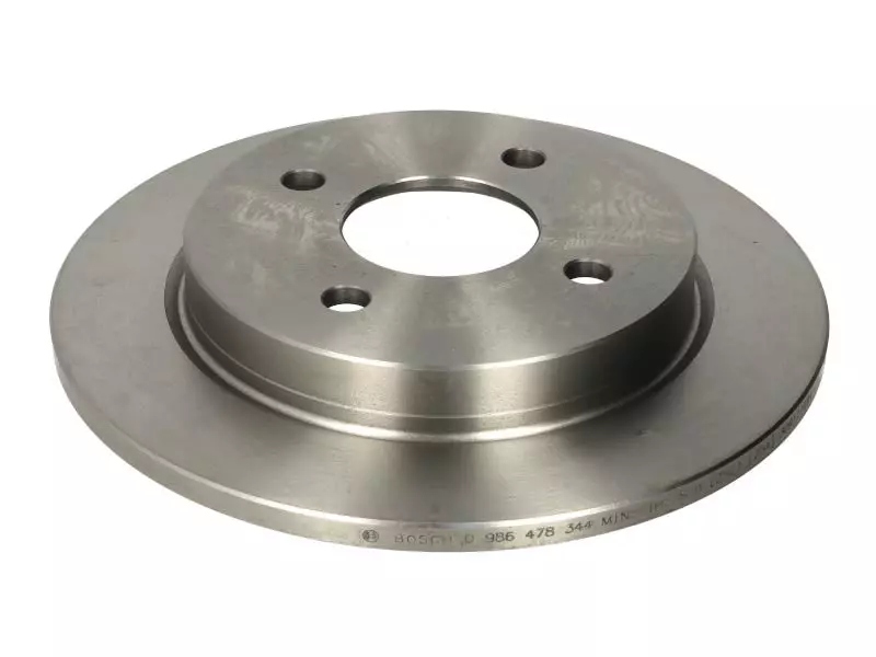 BOSCH TARCZE+KLOCKI P+T FORD FIESTA VI 278MM Rodzaj tarcz Wentylowane