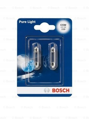 Bosch 1 987 301 004 Żarówka Pure Light C5W 12V 5W Blister 2SZT.