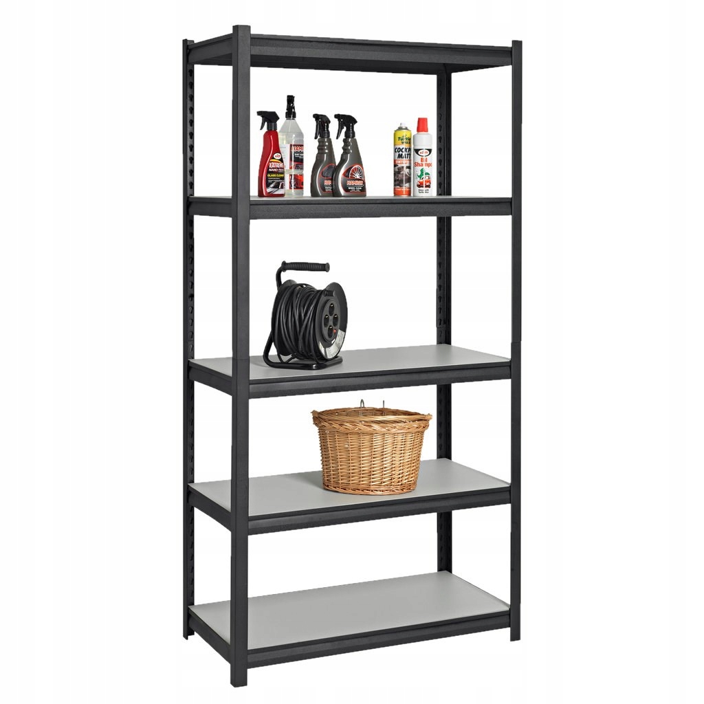 

Regał magazynowy 183x91x46 obc. 120kg/p Premium