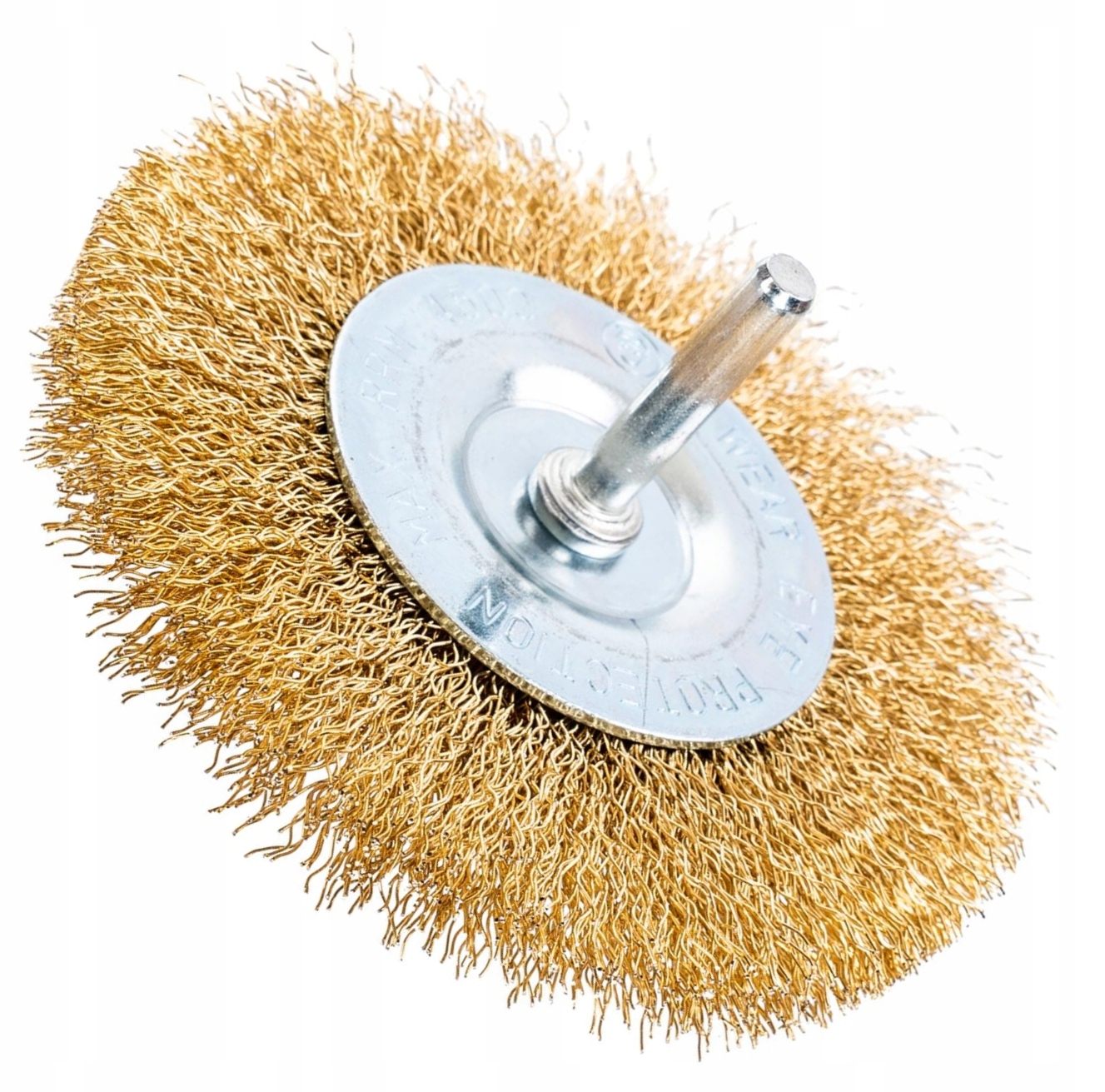 SZCZOTKA DO WIERT. TARCZOWA 100MM MOSIĄDZ C4317