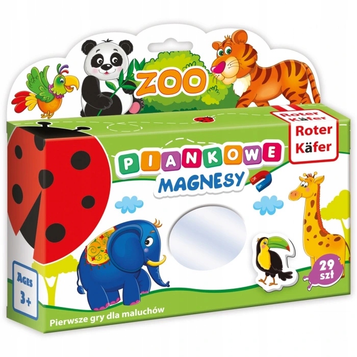 

Piankowe Magnesy Dla Dzieci Zoo Od 3 Lat