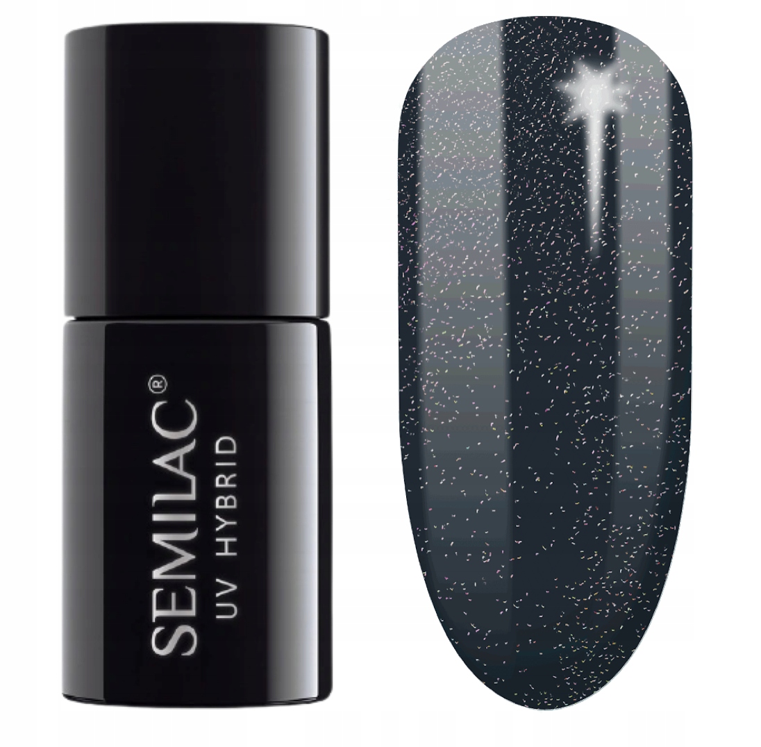 

Semilac Lakier Hybrydowy 325 Frosty Carbon Shimmer