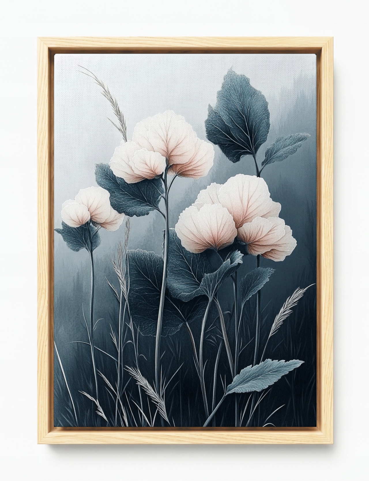 Obraz Rám Americký Box Příroda Louka Květiny Rostlina Ombre 40x60