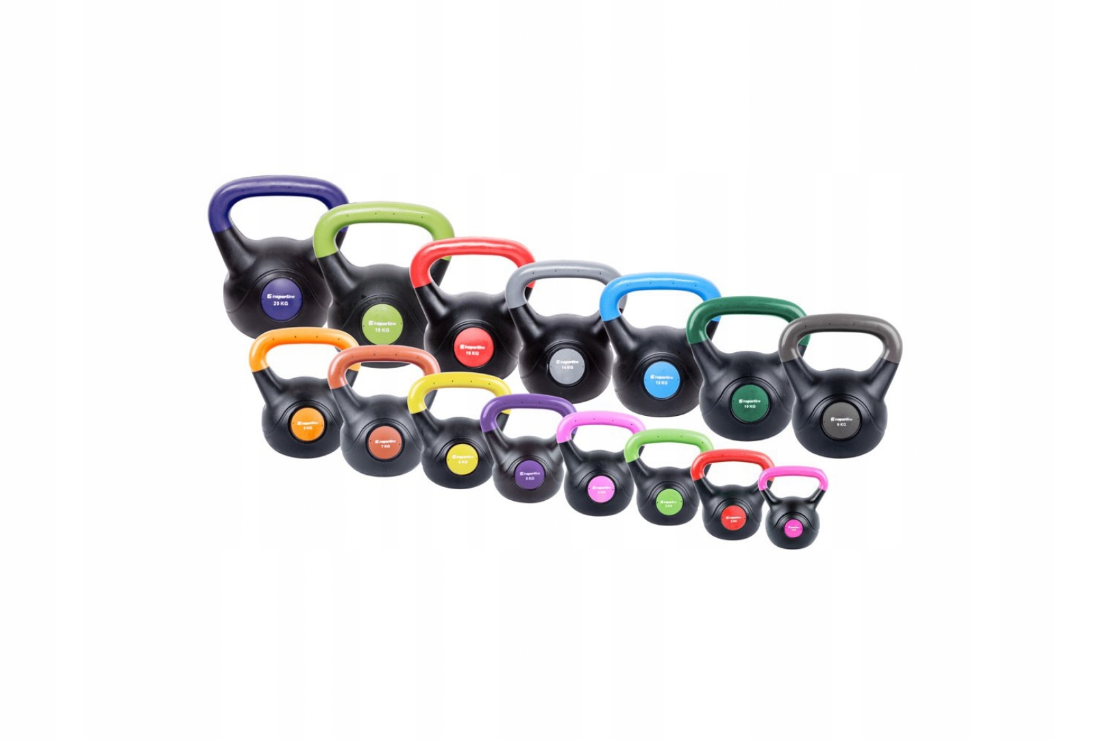 HANTLE KETTLEBELL BITUMICZNE 135KG /INSPORTLINE