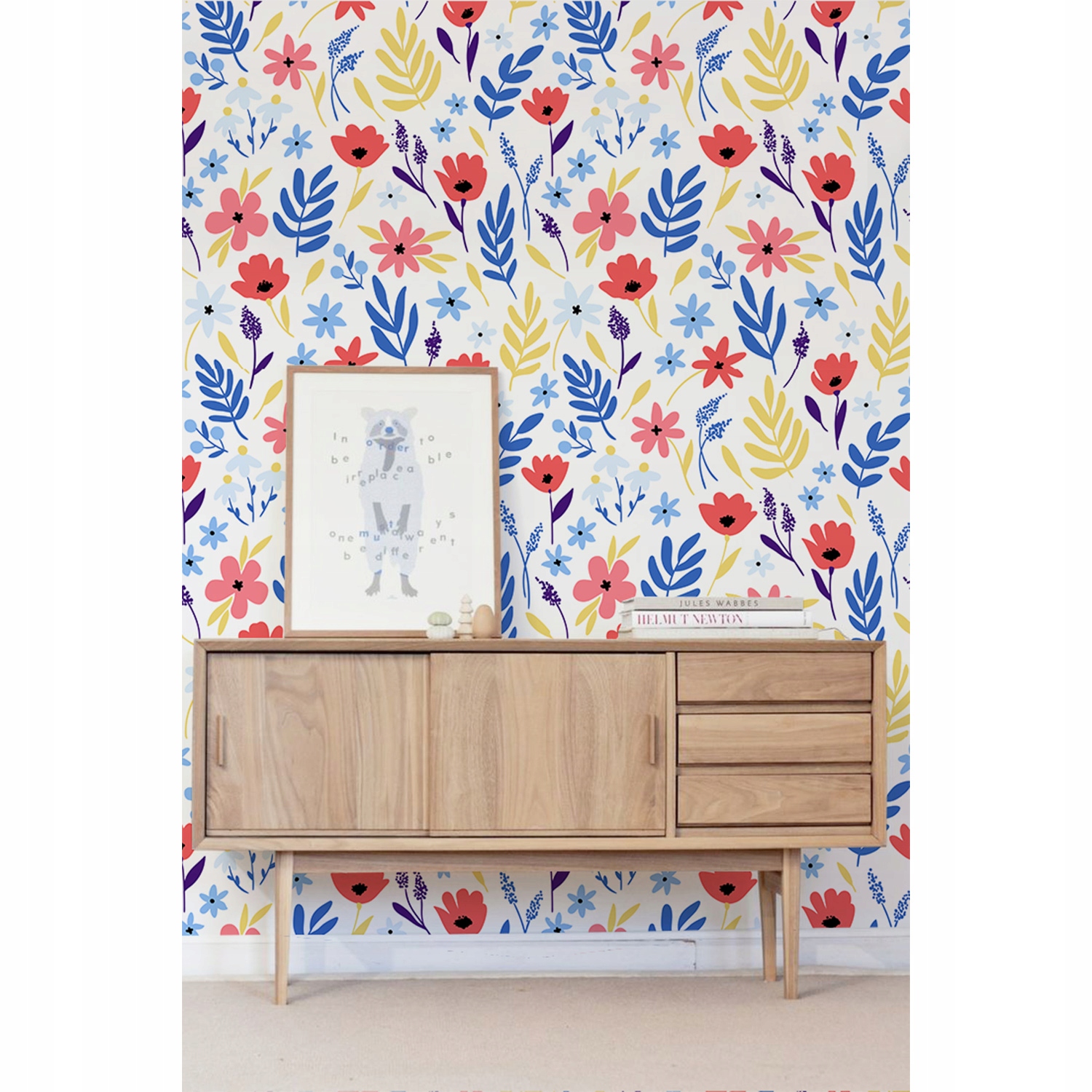 

Tapeta flizelina Wiosenne maki na wietrze 208x146