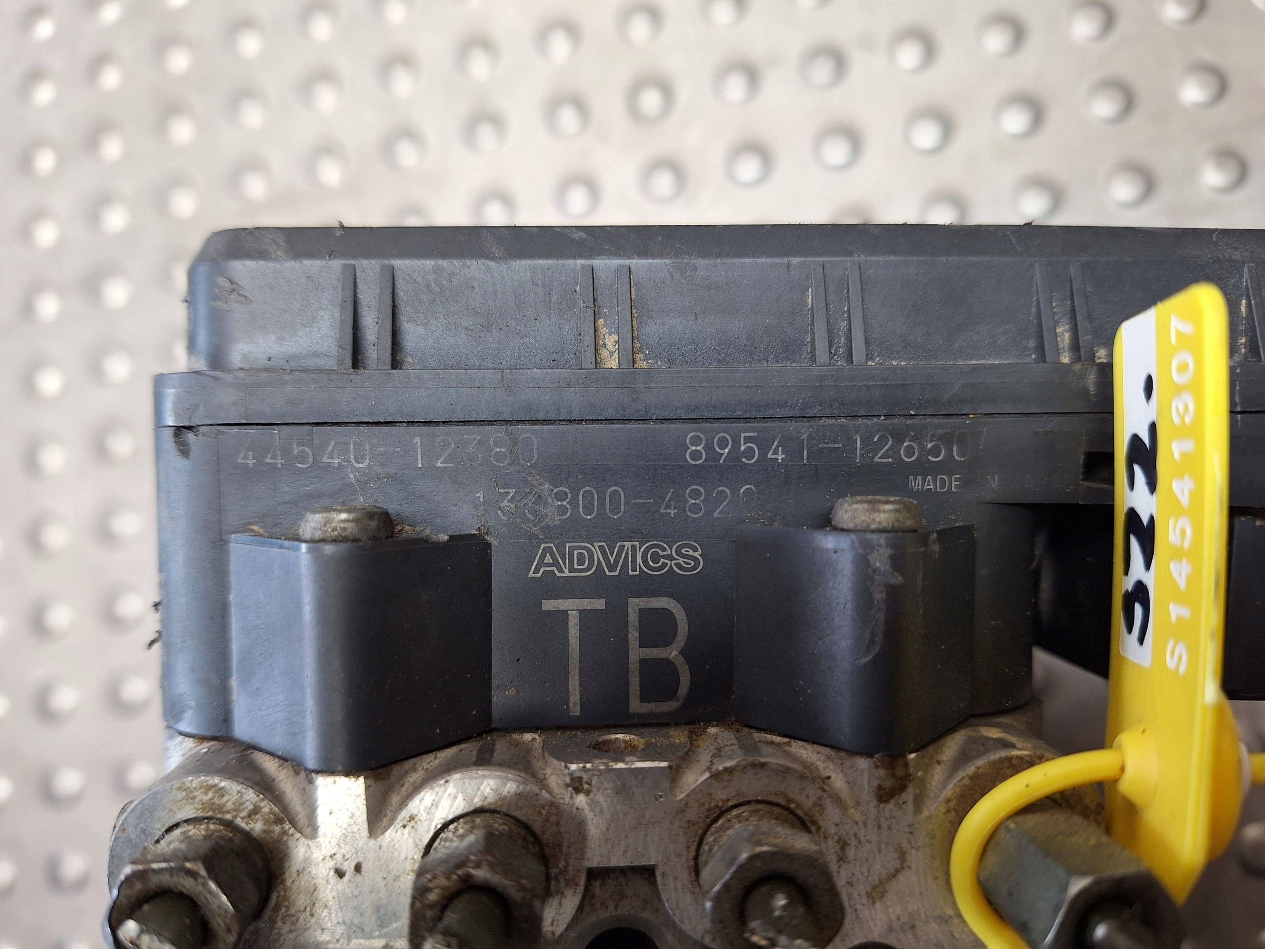 pump control unit ABS 89541-12650 44540-12380 TOYOTA