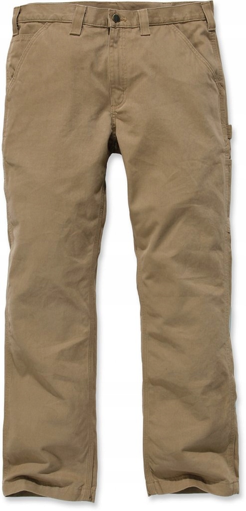 Kalhoty Carhartt Washed Twill Dungaree Khaki