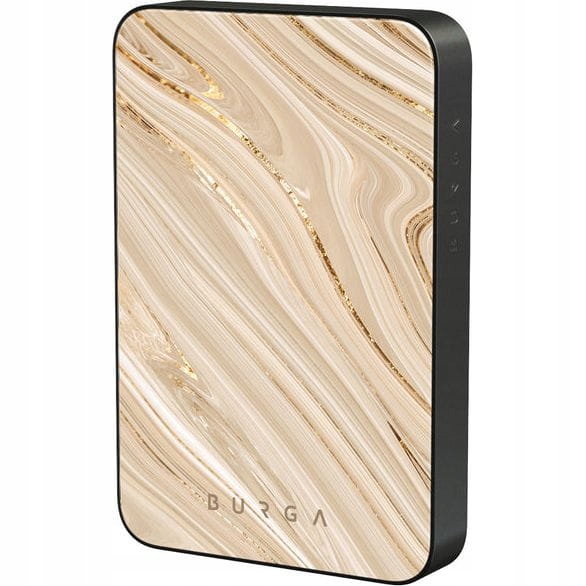 Powerbank bezprzewodowy do MagSafe Qi Usb-c, Burga, 5000mAh Pd 20W, szybki