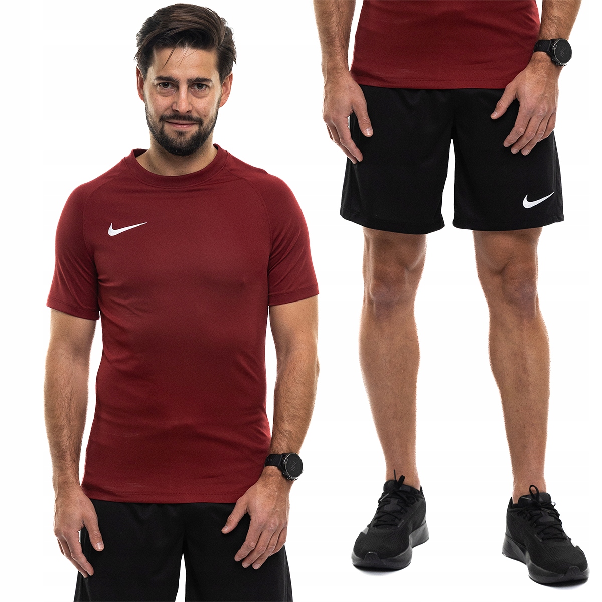 Sportovní oblečení Nike Pánský komplet Tričko Kraťasy Sada Park VIII vel. XL