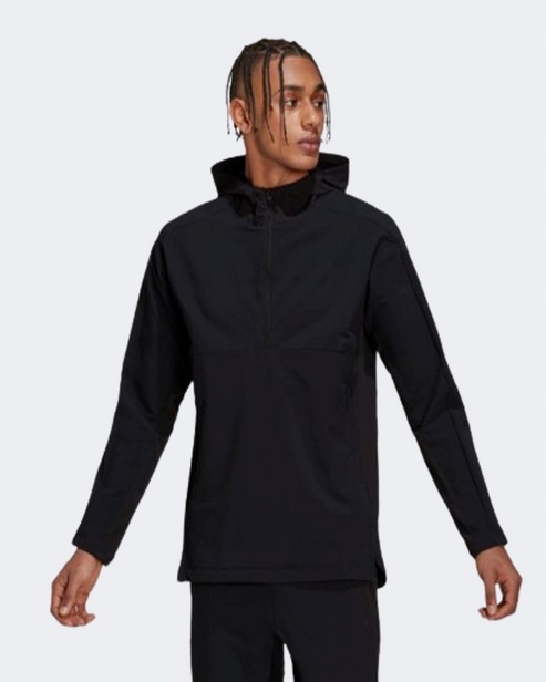 Adidas Mikina Bunda Workout Cordura Half-Zip Hoodie HD3519 R M