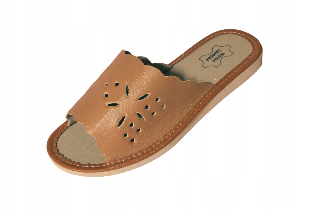 TANIE PANTOFLE DOMOWE, KAPCIE wzór FALA rozmiar 37