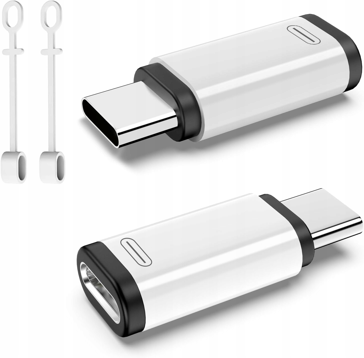 ADAPTER PRZEJŚCIÓWKA Z IPHONE LIGHTNING NA USB-C 2 SZTUKI