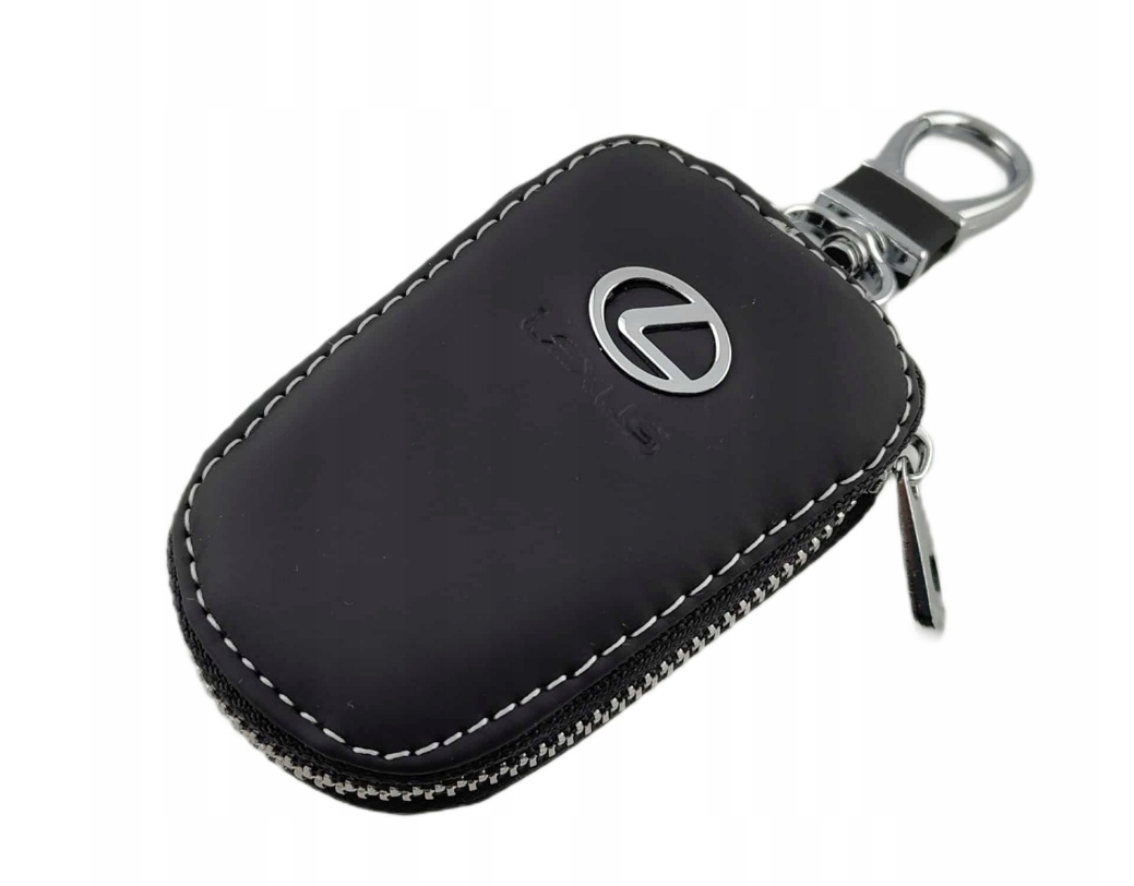 Lexus Etui Pokrowiec Skórzany Na Kluczyk Czarny Premium